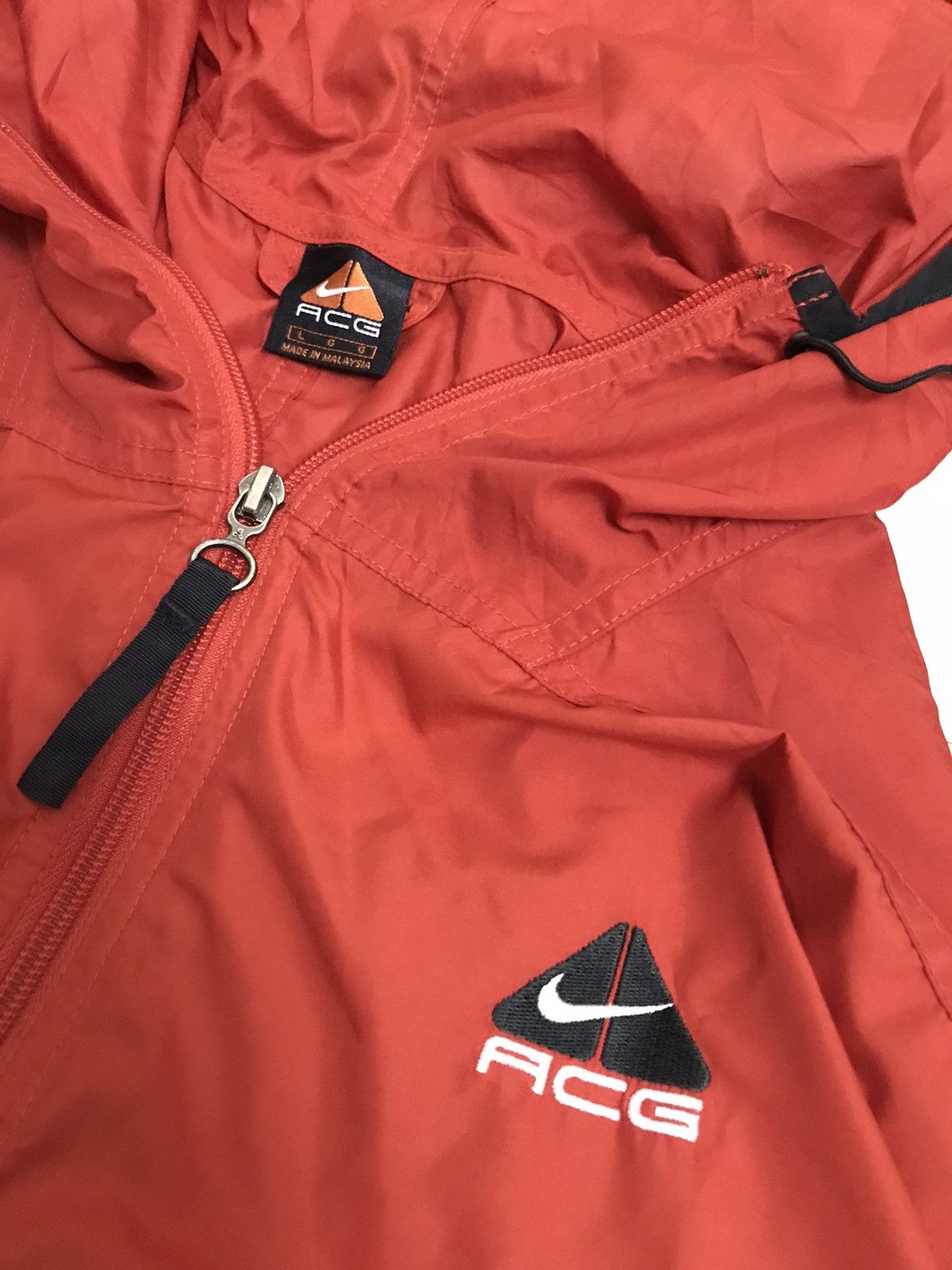 Nike Vintage Nike ACG Windbreaker Hoodie Jacket Size US L / EU 52-54 / 3 - 6 Thumbnail