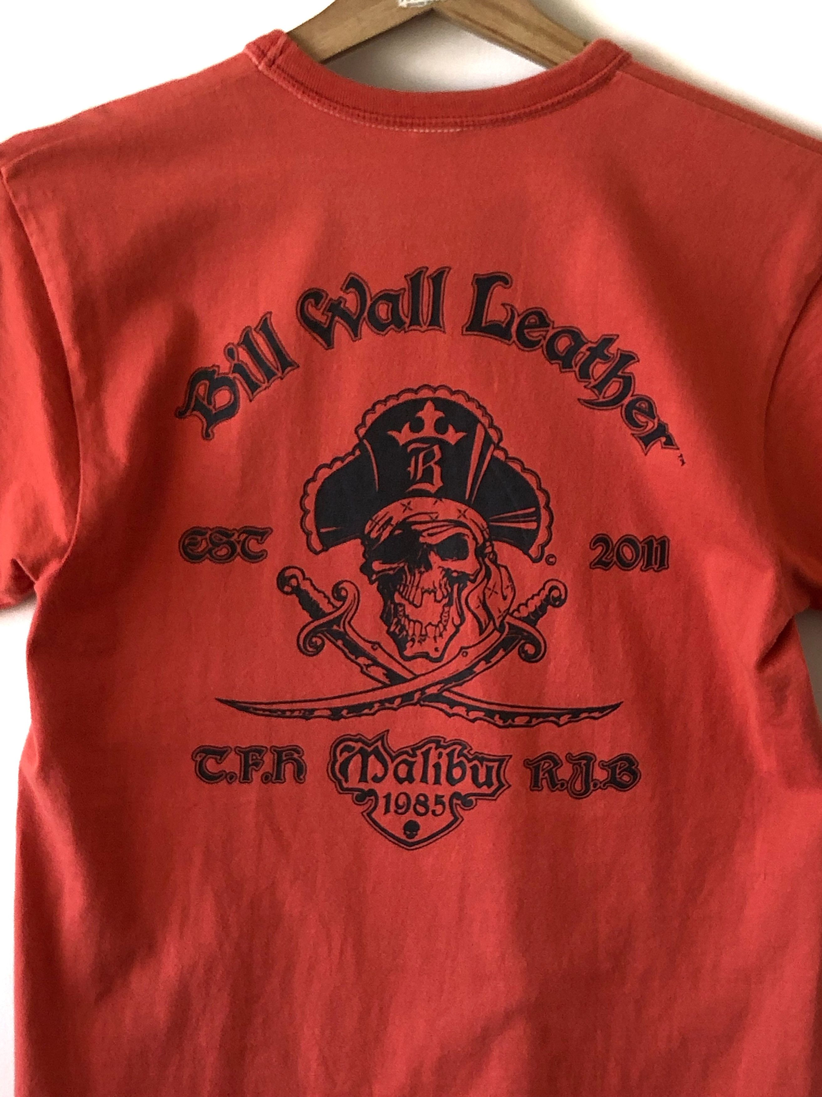 Bill Wall Leather RARE🔥THE FLAT HEAD X BILL WALL LEATHER BIG LOGO Size US S / EU 44-46 / 1 - 4 Thumbnail
