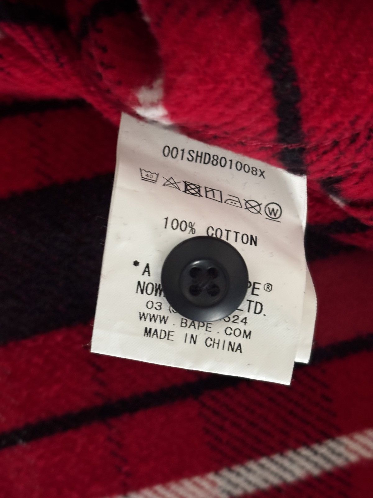 Bape Authentic ape bape shark flannel shirt S mint Size US S / EU 44-46 / 1 - 5 Thumbnail