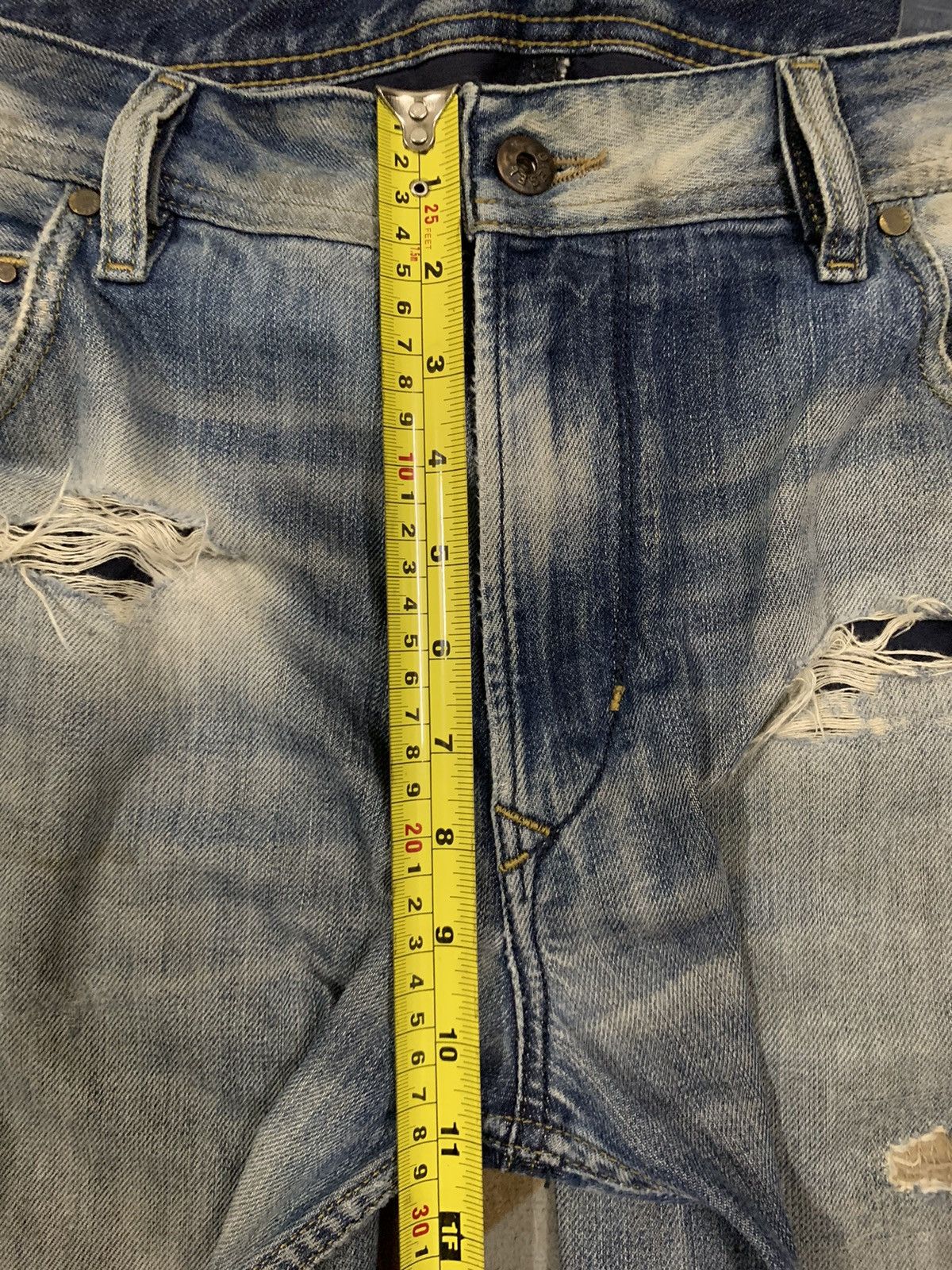 Diesel Diesel Industry Krayver Acid Wash Distressed Grunge Jeans Size US 32 / EU 48 - 19 Thumbnail
