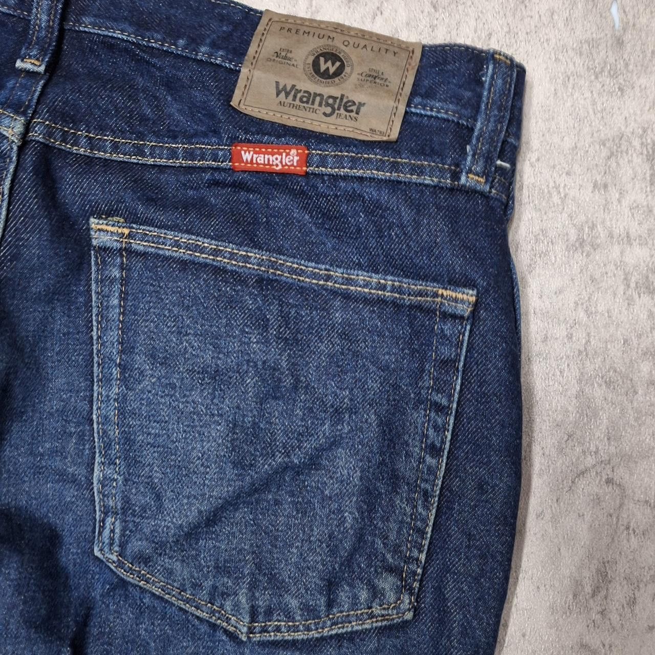 Wrangler Wrangler blue denim jeans #denim Size US 32 / EU 48 - 5 Thumbnail