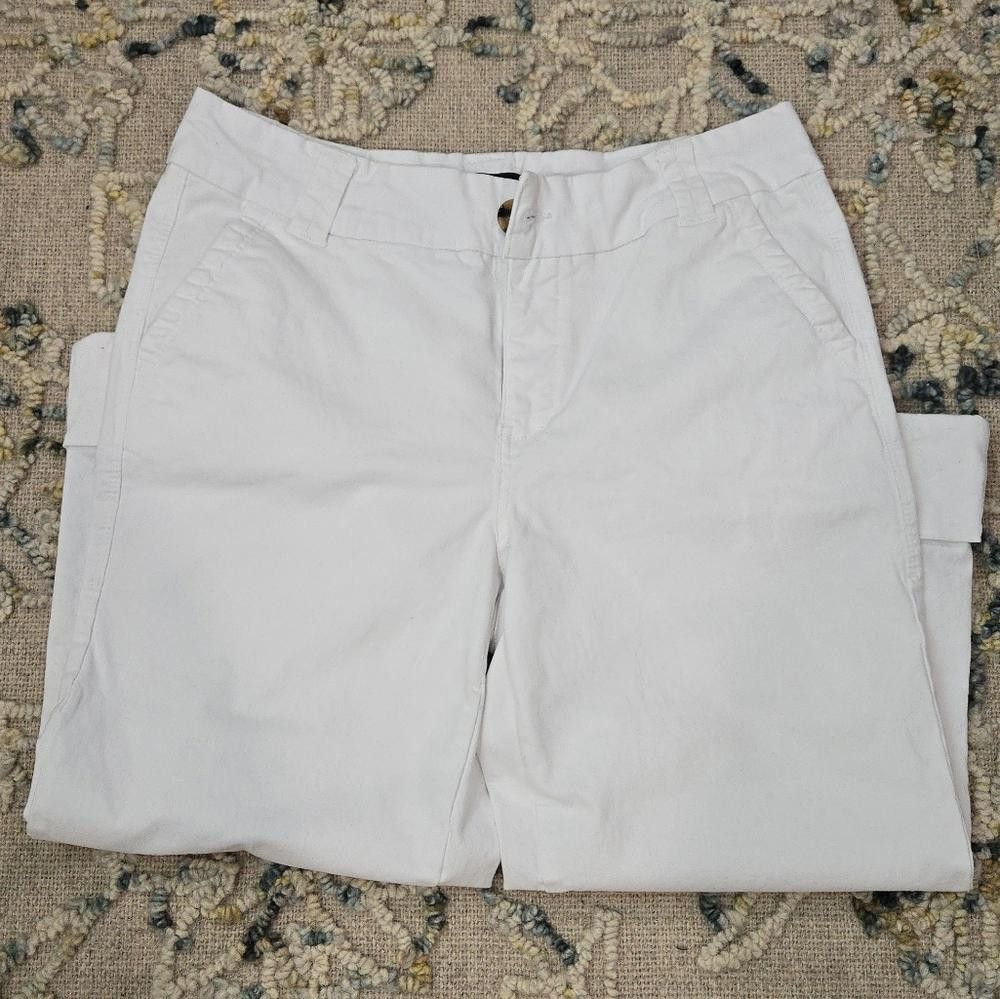 Designer One5One Wide Leg Cropped Trouser Size 31" - 3 Thumbnail
