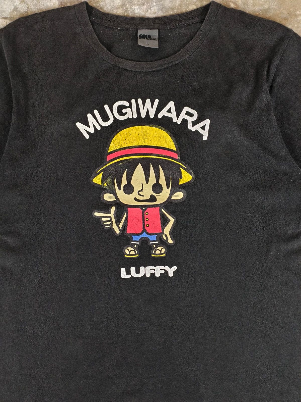 Anime × Japanese Brand × One Piece One Piece Mugiwara Luffy T-Shirt Size US L / EU 52-54 / 3 - 4 Thumbnail