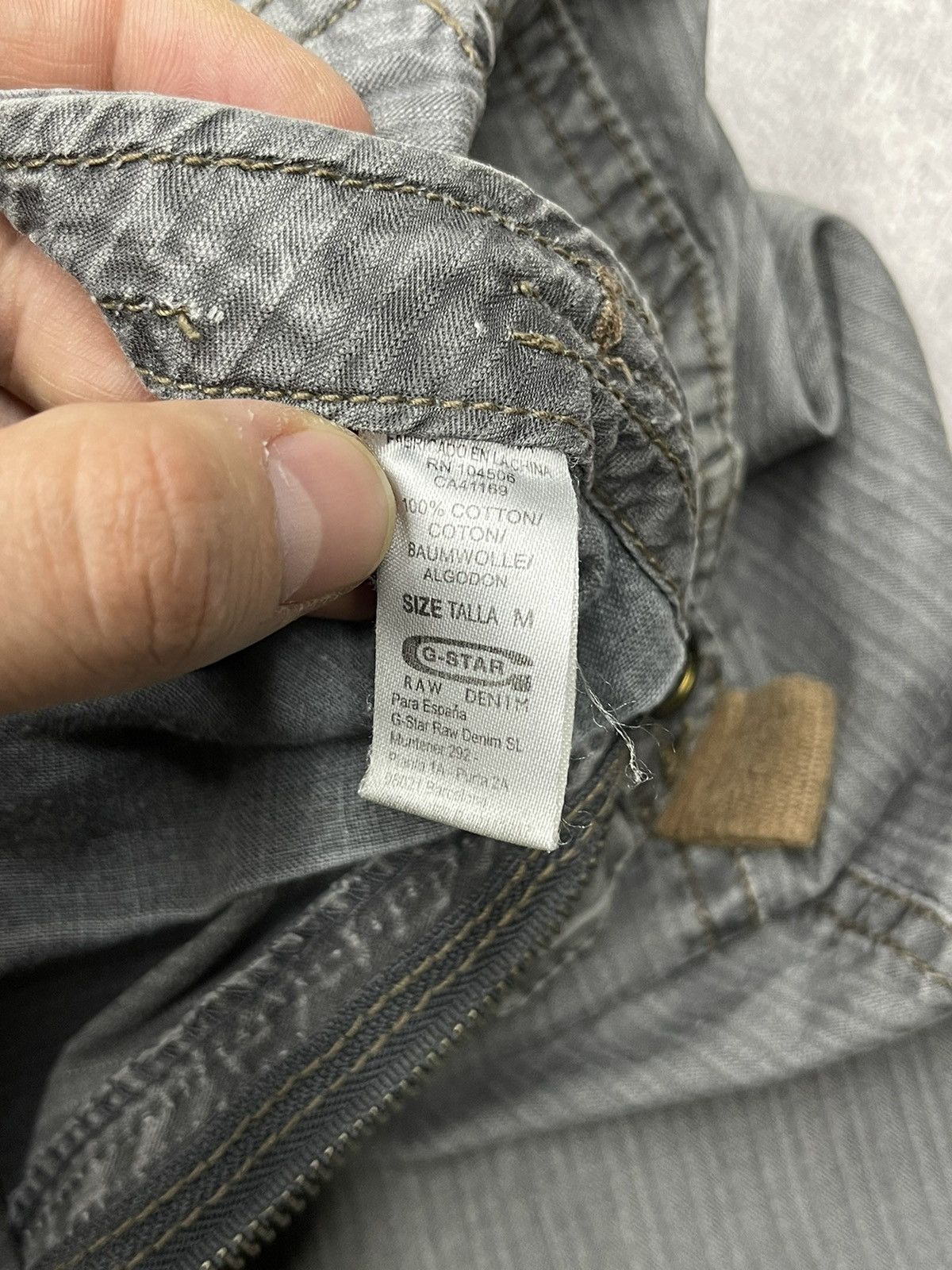 G-Star Vintage G-Star Raw New Desert Shorts Grey Y2K Size US 32 / EU 48 - 13 Thumbnail