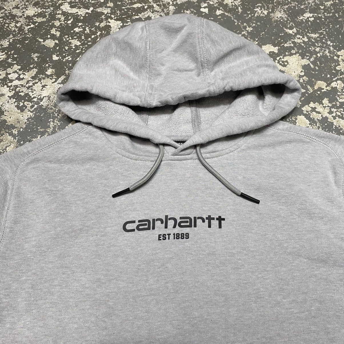 Other Y2K Carhartt Est 1889 Force Grey Hoodie Sweatshirt Size US S / EU 44-46 / 1 - 11 Thumbnail