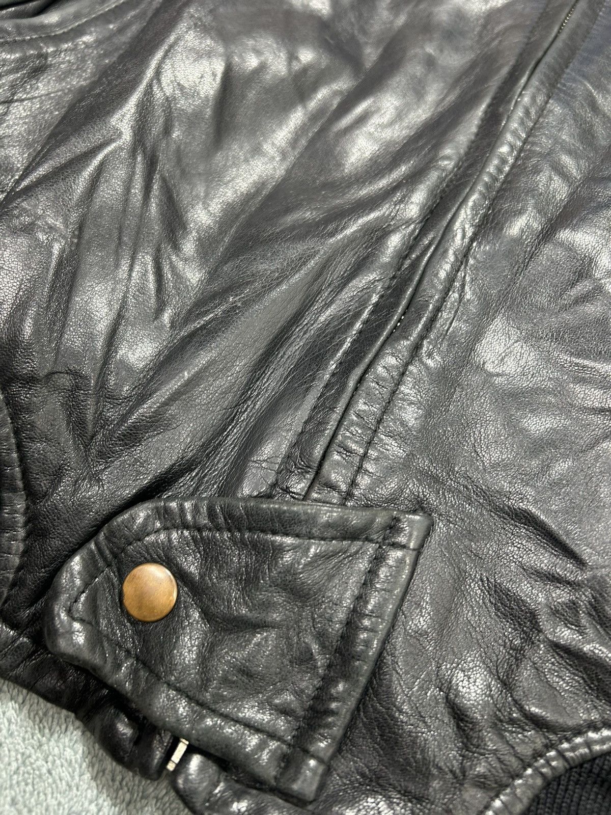 Issey Miyake Vintage Issey Miyake Leather Jacket Size US M / EU 48-50 / 2 - 4 Thumbnail