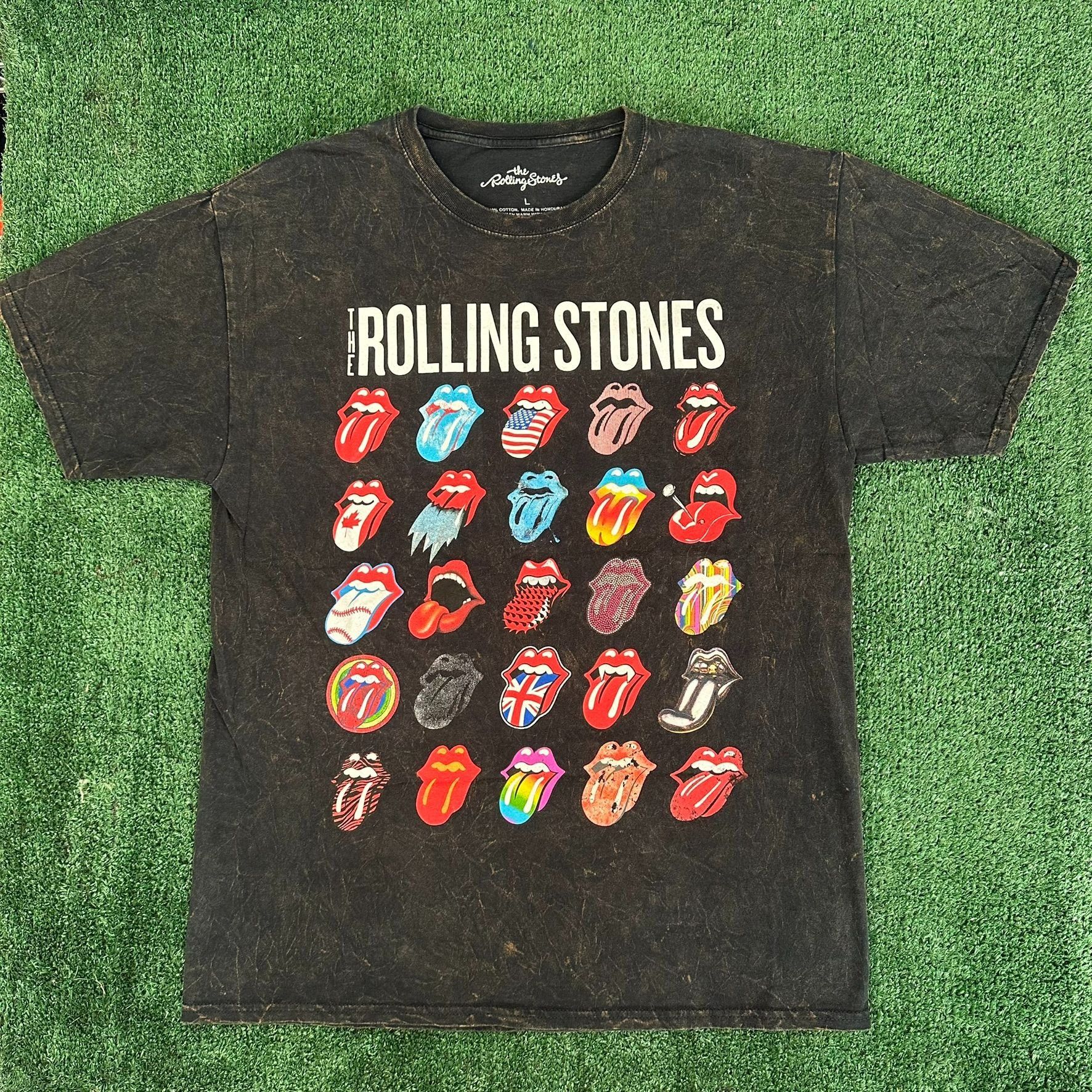 The Rolling Stones Rolling Stones Lips Logo T-Shirt 25 Tongues Rock Band Tee Size US L / EU 52-54 / 3 - 1 Thumbnail