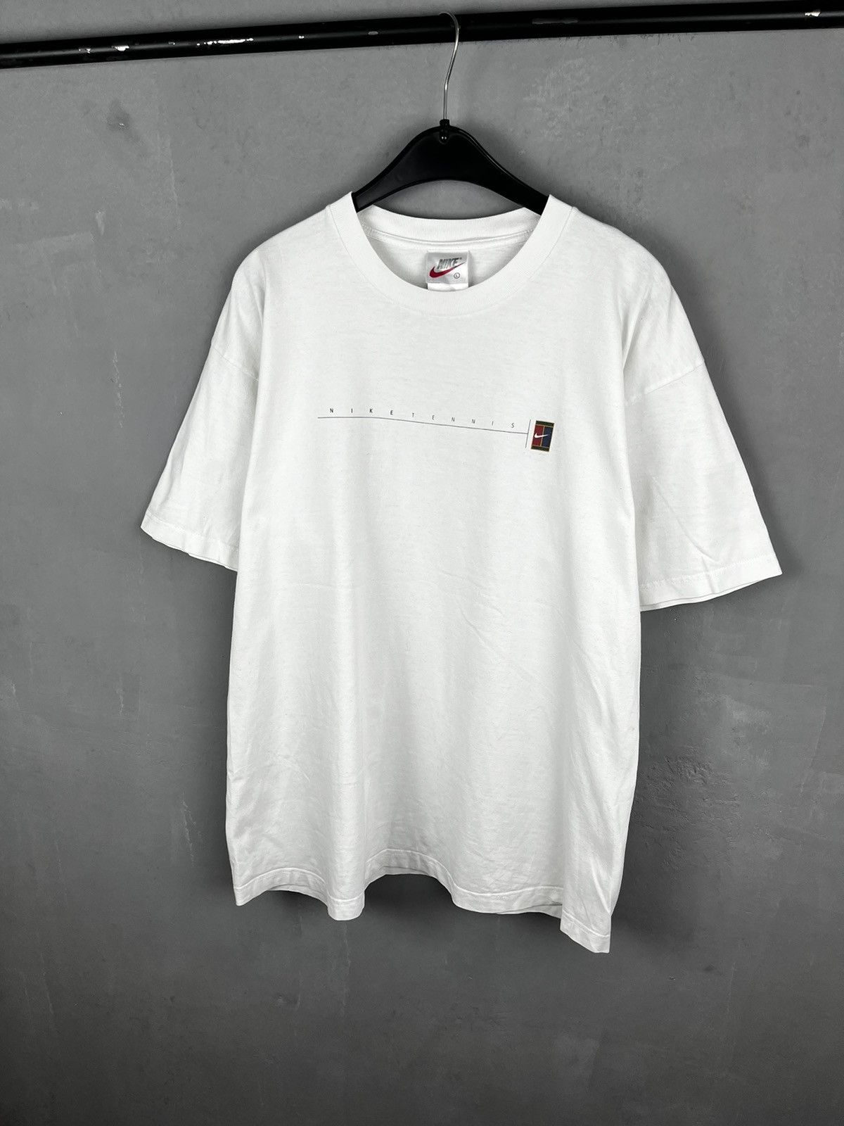 Nike × Vintage Nike vintage big logo size L Size US L / EU 52-54 / 3 - 2 Thumbnail