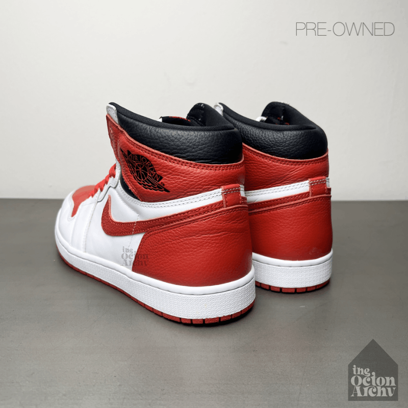 Jordan Brand Air Jordan 1 Retro High OG 'Heritage' 555088-161 Pre-Owned Size US 10.5 / EU 43-44 - 3 Thumbnail