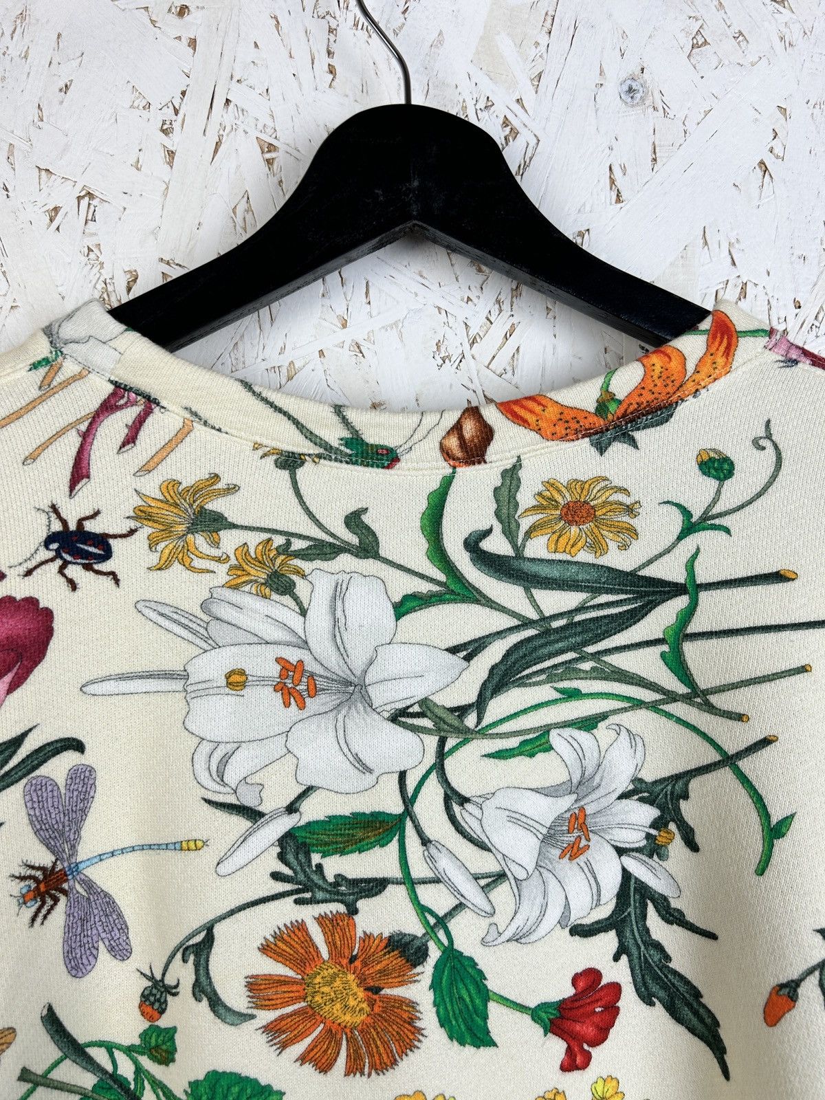 Gucci Gucci Floral Print Cotton Sweatshirt Crewneck XS Size XS / US 0-2 / IT 36-38 - 5 Thumbnail