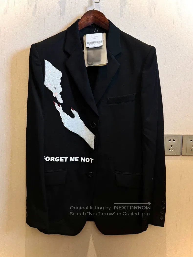 Yohji Yamamoto Yohji Yamamoto size 3 09 SS Replica Front Hand blazer Size 48R - 2 Thumbnail