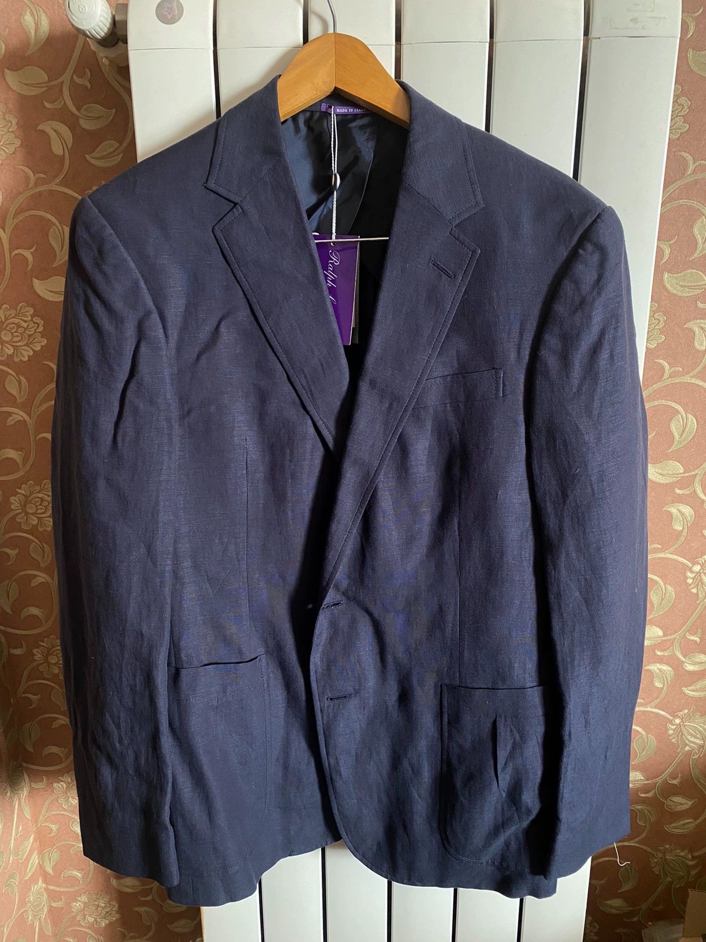 Ralph Lauren RALPH LAUREN Purple Label Hand Tailored Silk-Linen 40R Blaze Size 40R - 1 Thumbnail