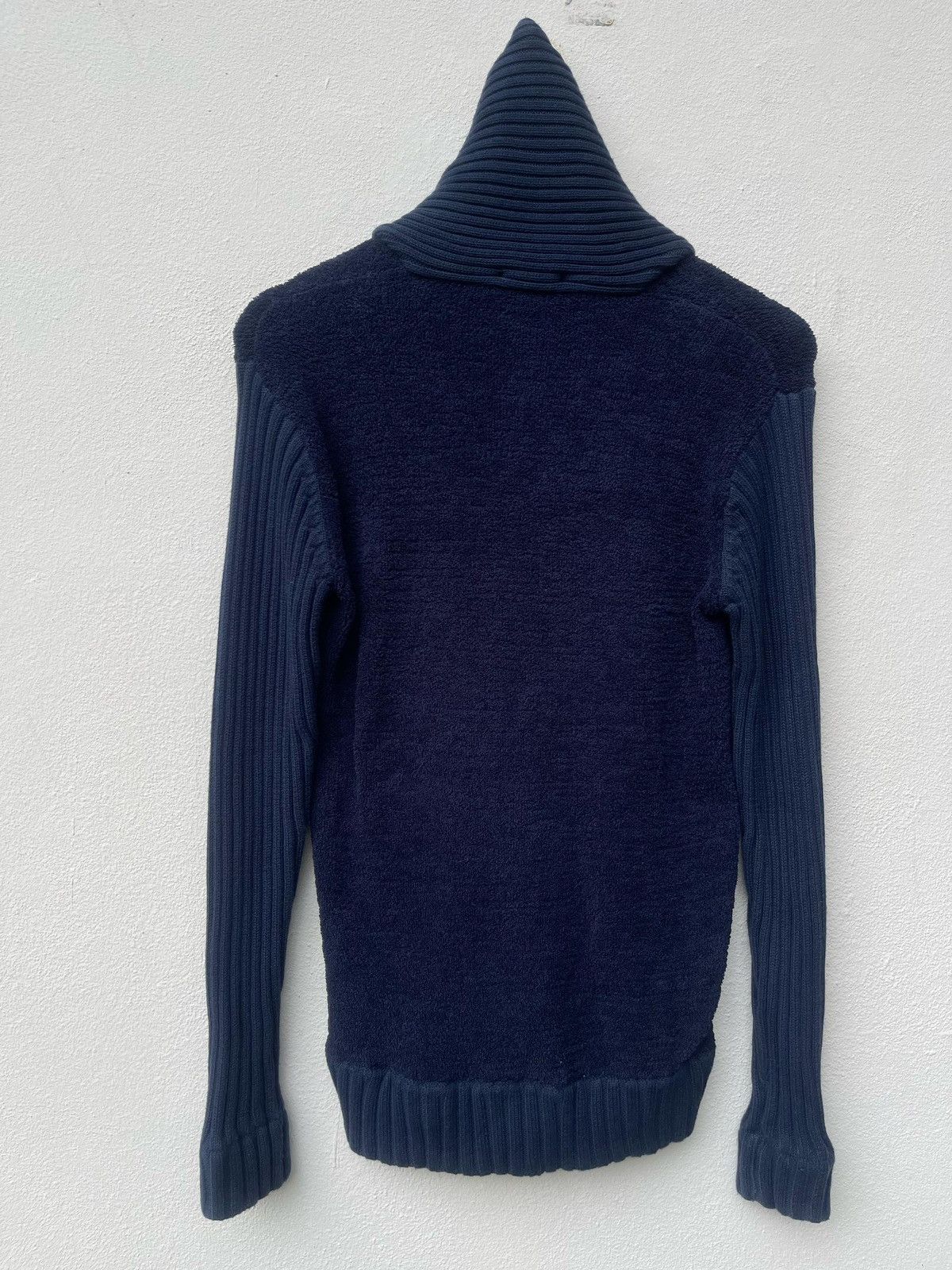 Designer × Japanese Brand × Takeo Kikuchi Takeo Kikuchi Knit Full Zipper Hoodie Jacket Size XS / US 0-2 / IT 36-38 - 14 Thumbnail