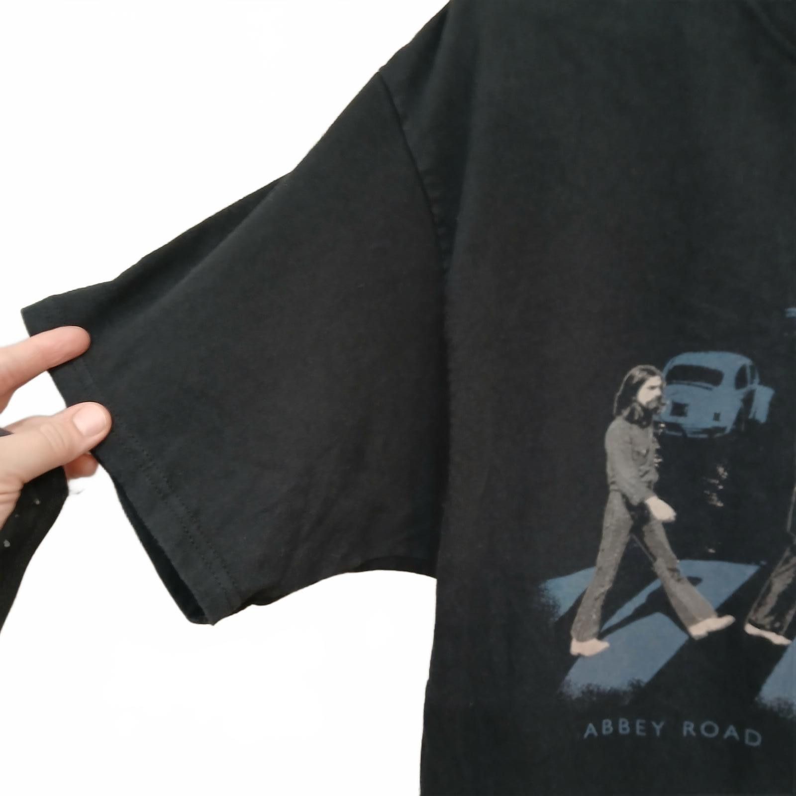 Designer The Beatles Abbey Road T-Shirt Black Large Size L / US 10 / IT 46 - 3 Thumbnail