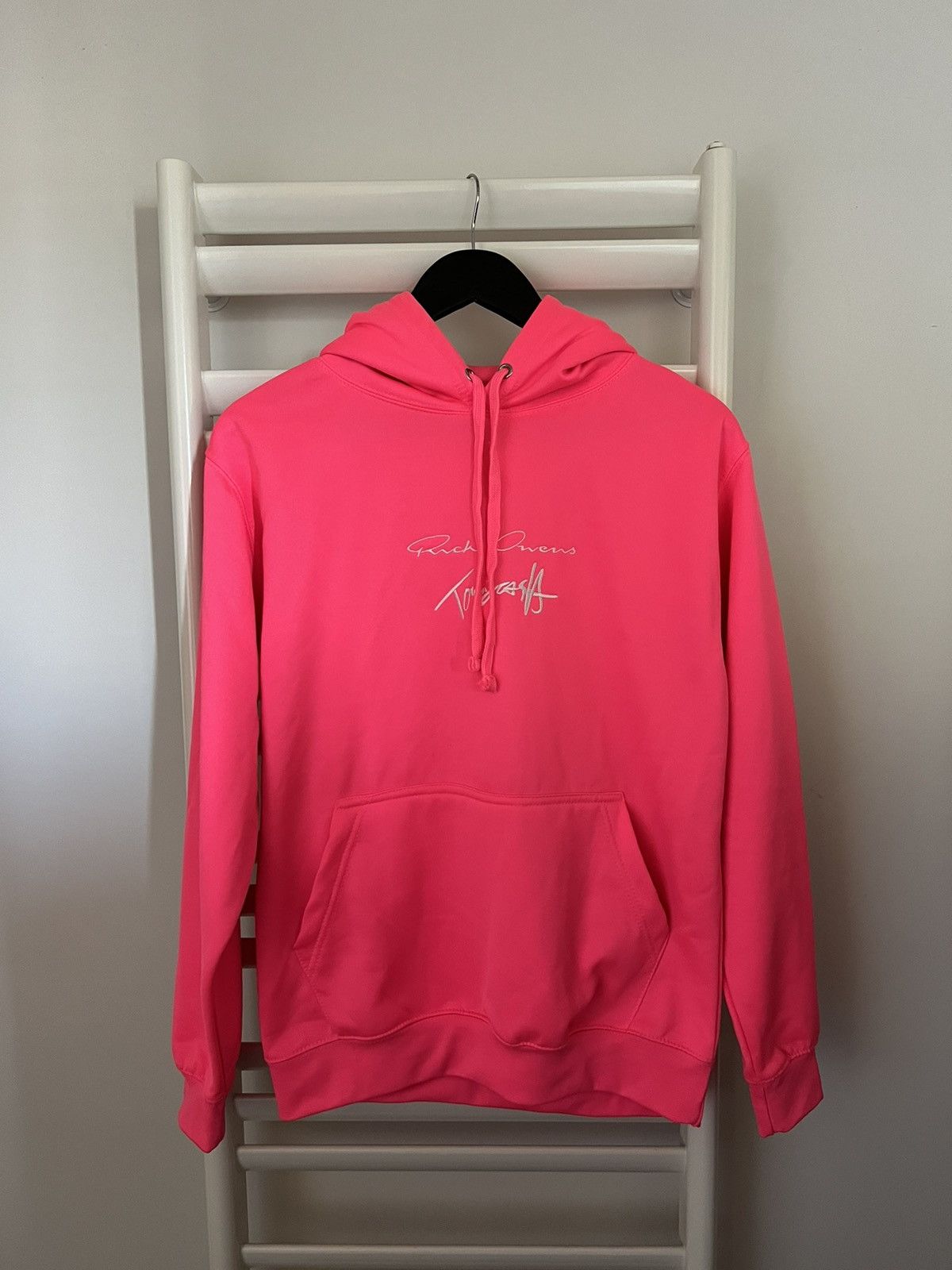 Rick Owens x Tommy Cash Pink Hoodie