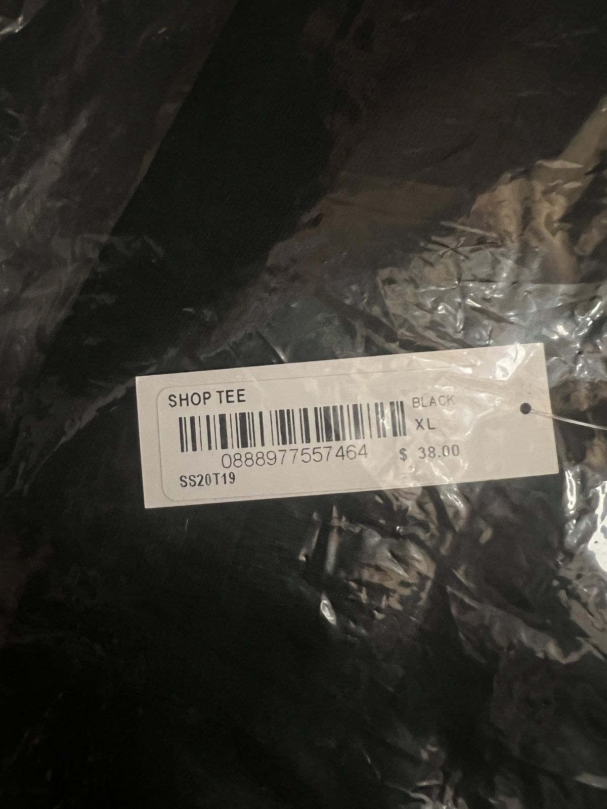Supreme Supreme Shop Tee - Black Size US XL / EU 56 / 4 - 8 Thumbnail