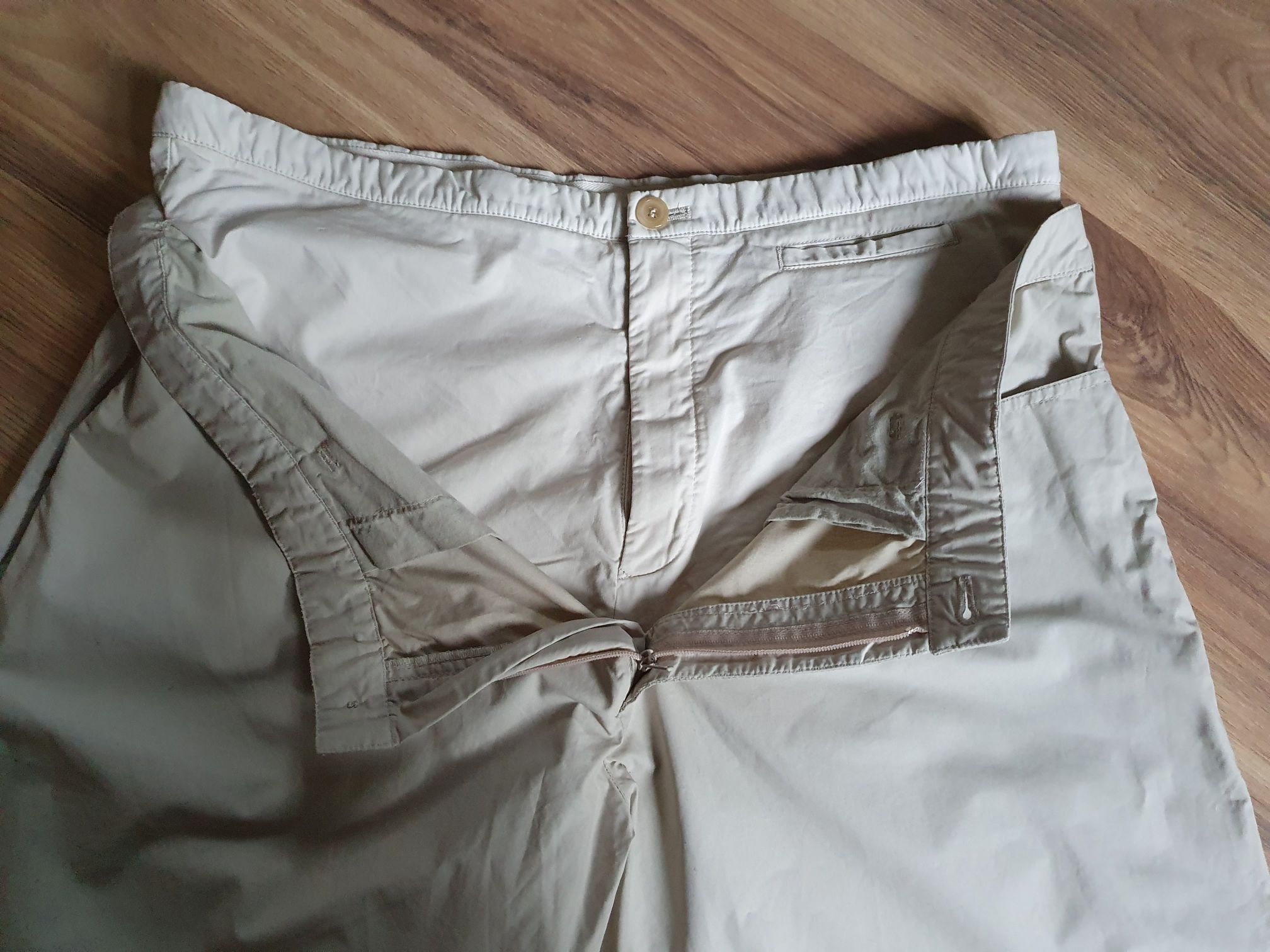 Neil Barrett Ultra Wide Beige Pants Size US 36 / EU 52 - 9 Thumbnail