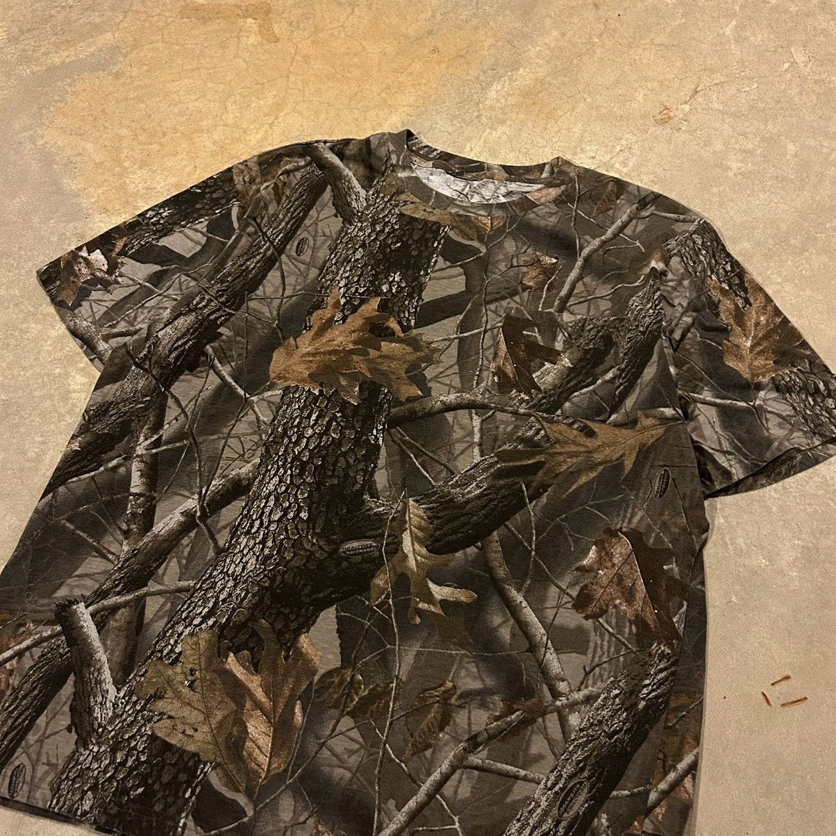 Realtree × Vintage Essential Vintage Y2K Realtree Camo Pocket Tee Skater Size US XL / EU 56 / 4 - 2 Thumbnail