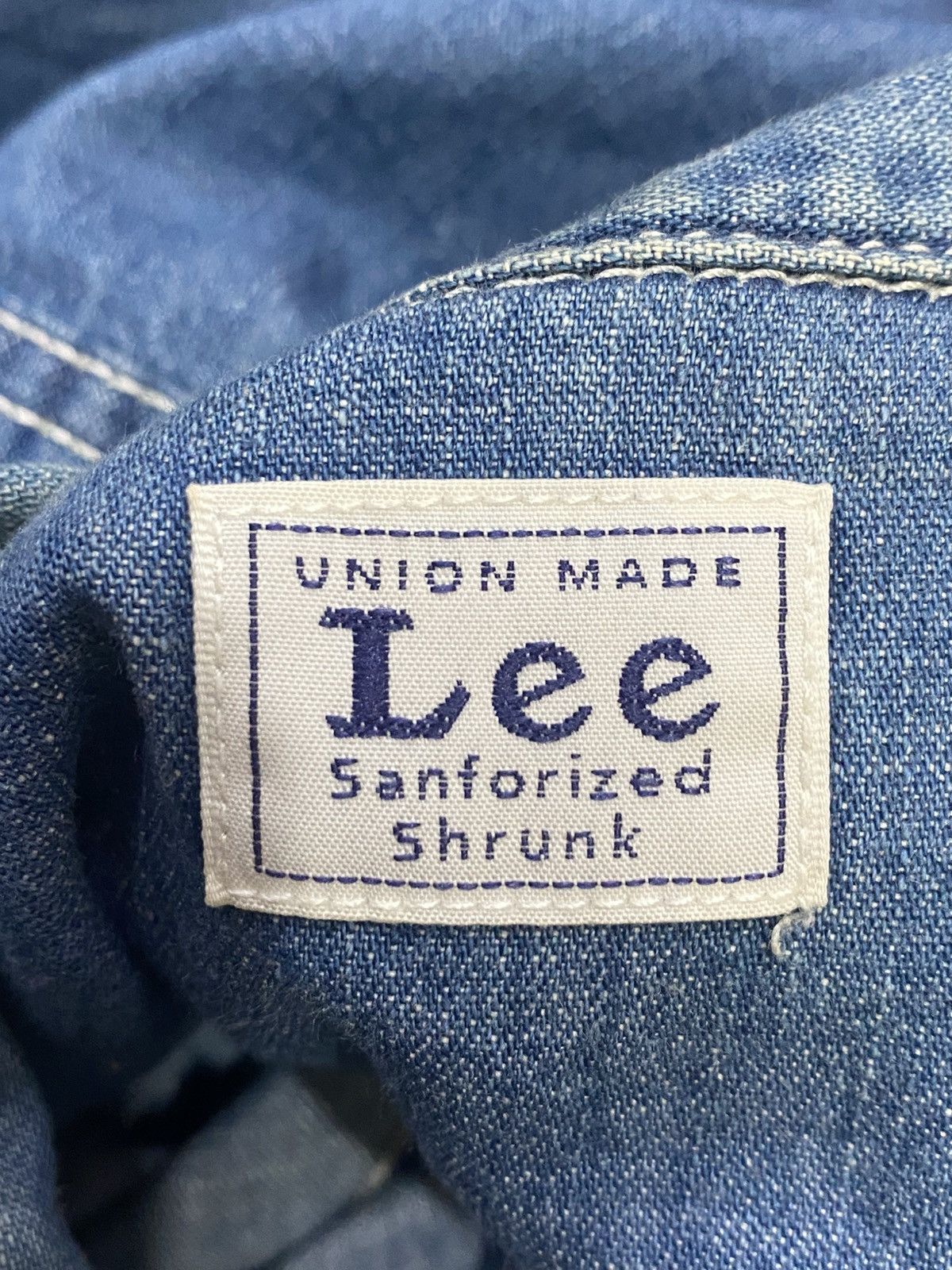 Lee LEE Union Made Sanforized Button denim Maxi Dress Size L / US 10 / IT 46 - 18 Thumbnail