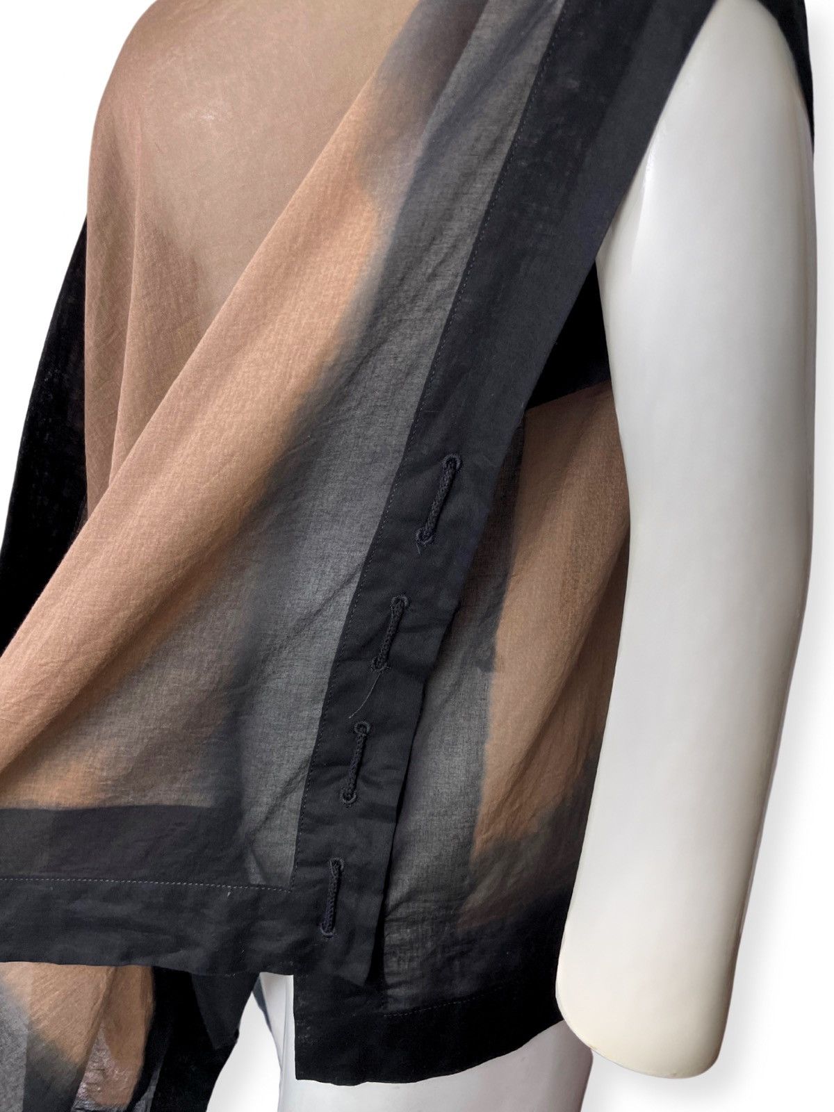 Pleats Please Issey Miyake Issey Miyake Artisan Dye Blouse SS 2010 Runway Size S / US 4 / IT 40 - 8 Thumbnail