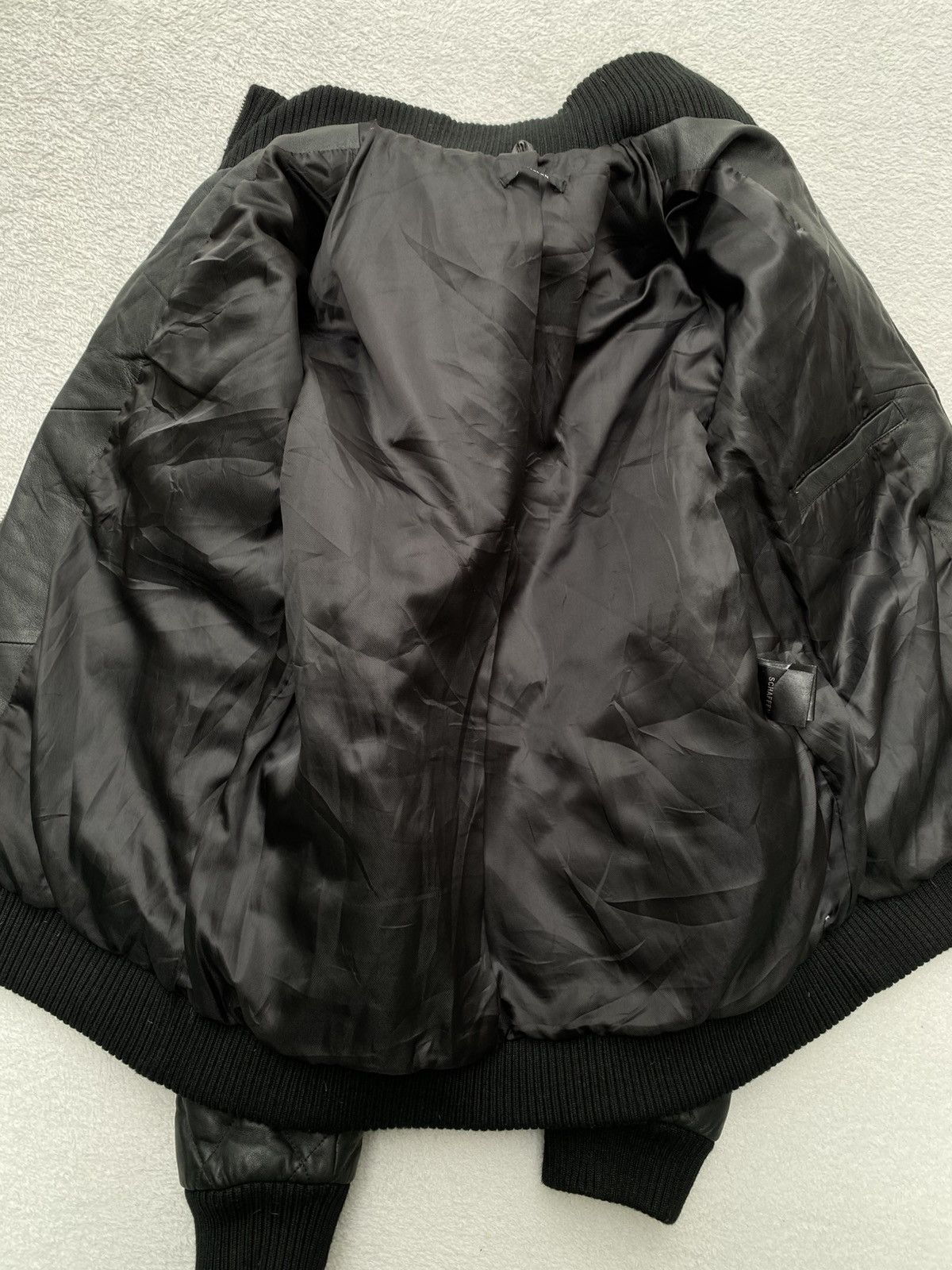 Japanese Brand 2000s- Kawanoyakata Schaffen- Quilted Leather Down Jacket Size US M / EU 48-50 / 2 - 15 Thumbnail