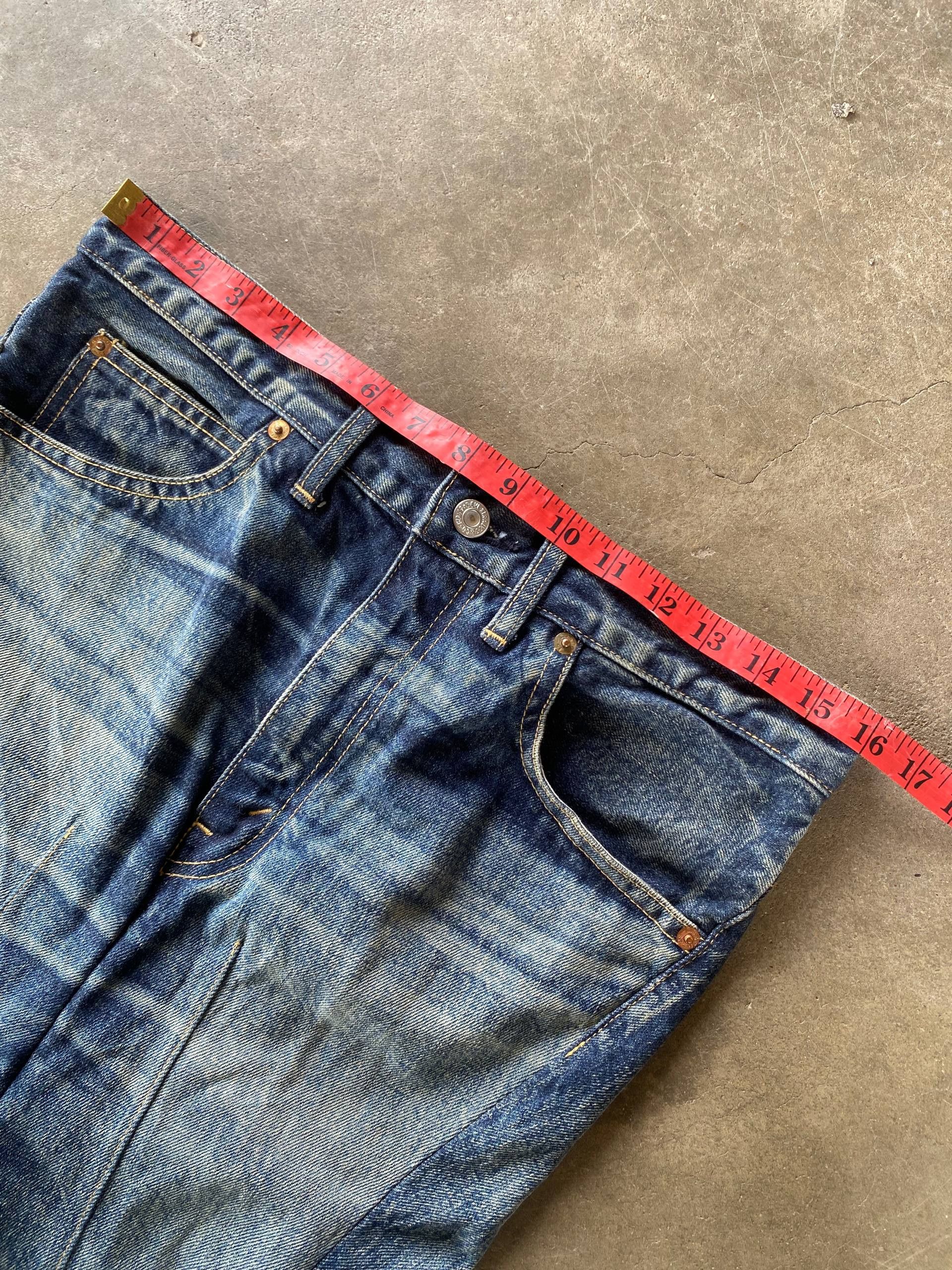 Junya Watanabe × Levi's Junya Watanabe Comme des Garcons x Levis Denim Pants Size 30" / US 8 / IT 44 - 12 Thumbnail