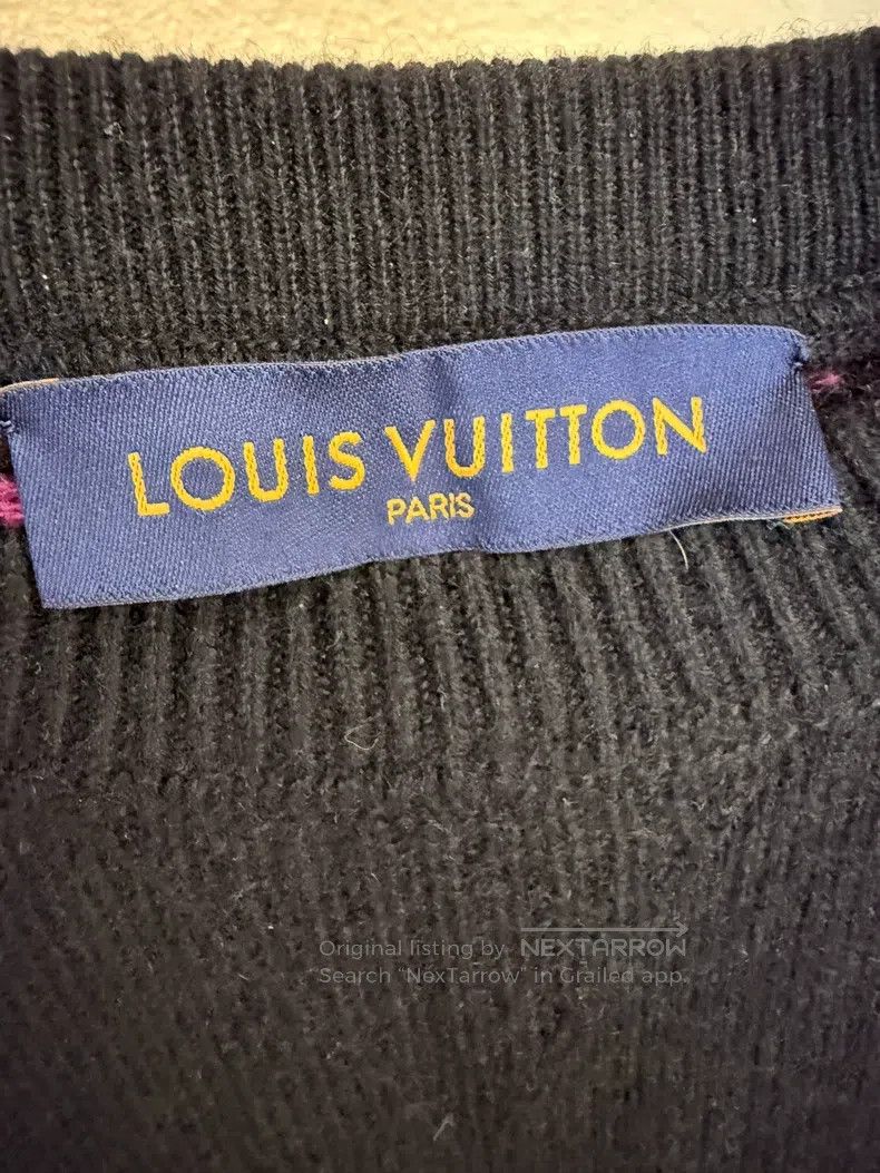 Louis Vuitton Louis Vuitton Full print sweater Size US S / EU 44-46 / 1 - 4 Thumbnail
