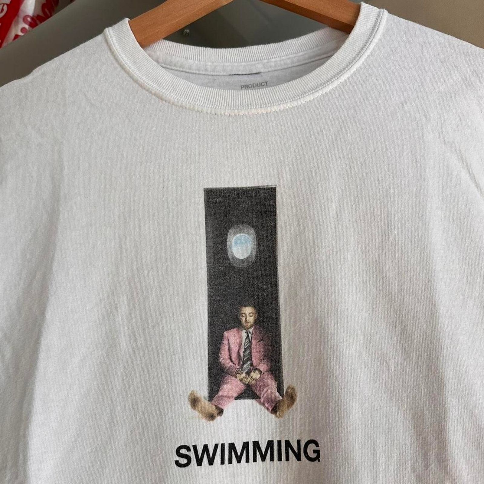Band Tees × Rap Tees Vintage Y2K Mac Miller Swimming Album Shirt Size US S / EU 44-46 / 1 - 3 Thumbnail