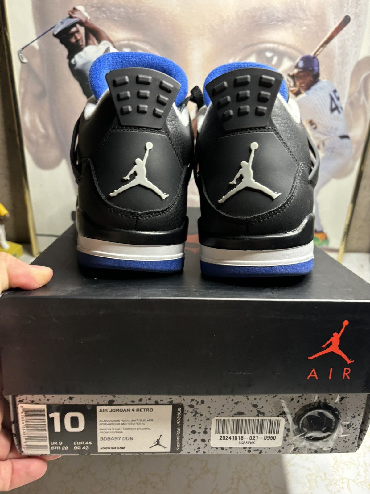 Jordan Brand Air Jordan 4 Retro Motorsports Alternate 2017 Size US 10 / EU 43 - 7 Thumbnail