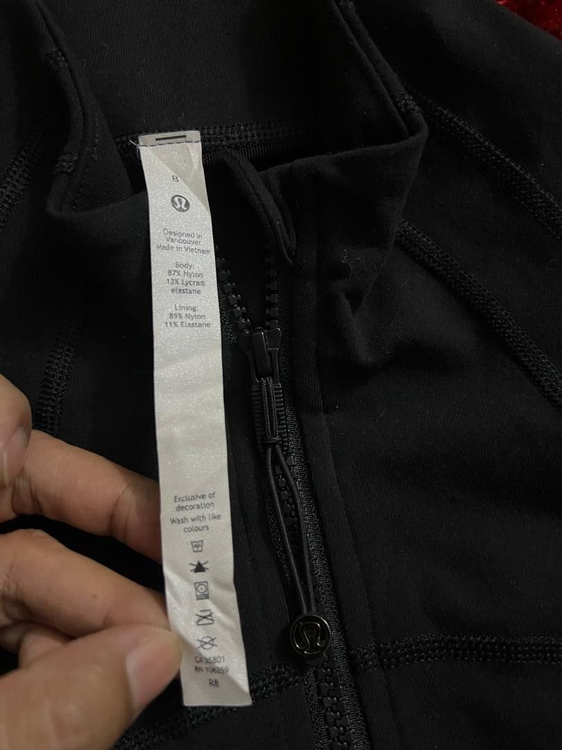 Lululemon Lululemon black zip sweater Size S / US 4 / IT 40 - 4 Thumbnail