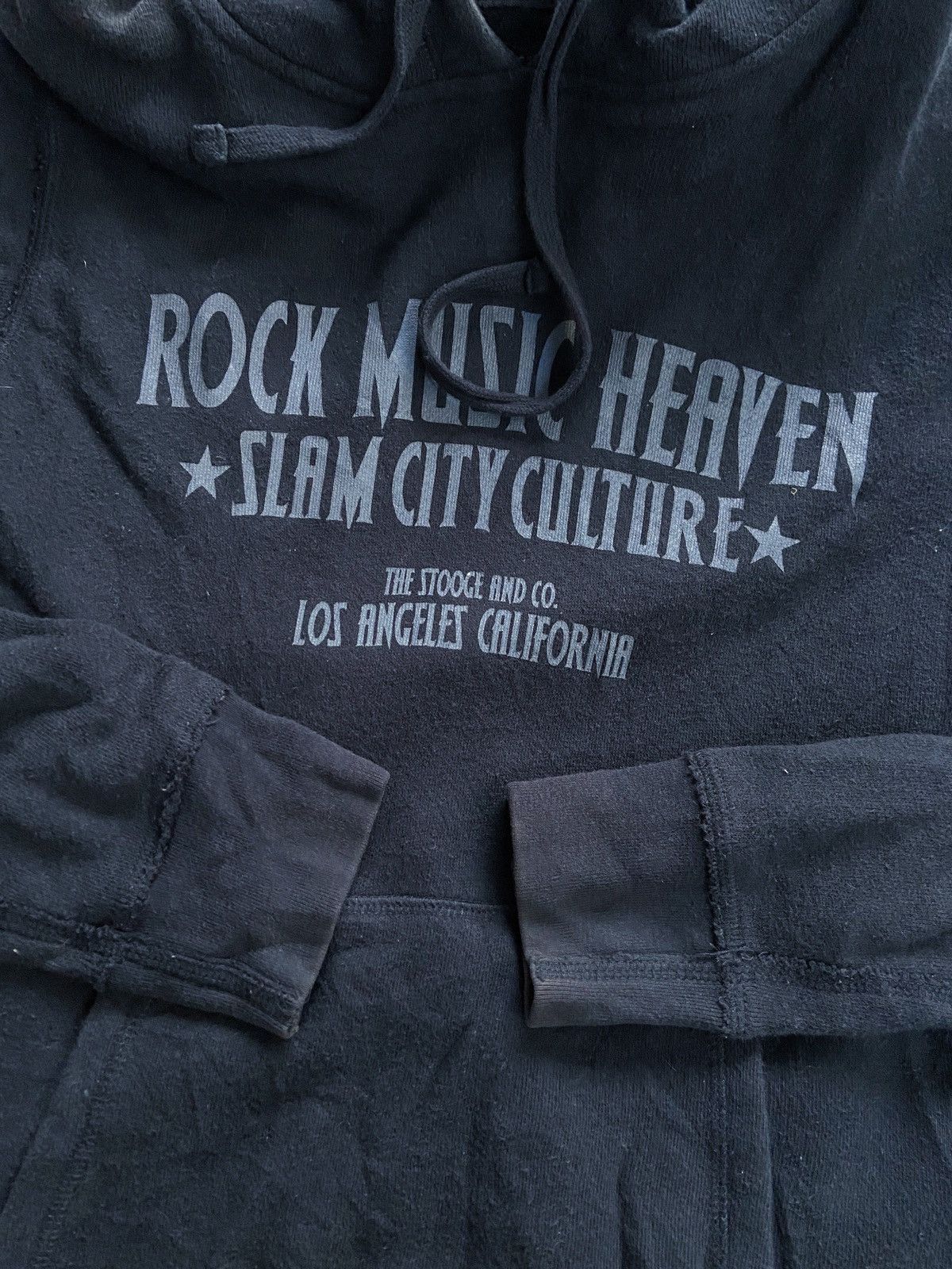 If Six Was Nine STOOGE & CO ROCK MUSIC HEAVEN SLAM CITY CULTURE HOODIE Size US M / EU 48-50 / 2 - 4 Thumbnail