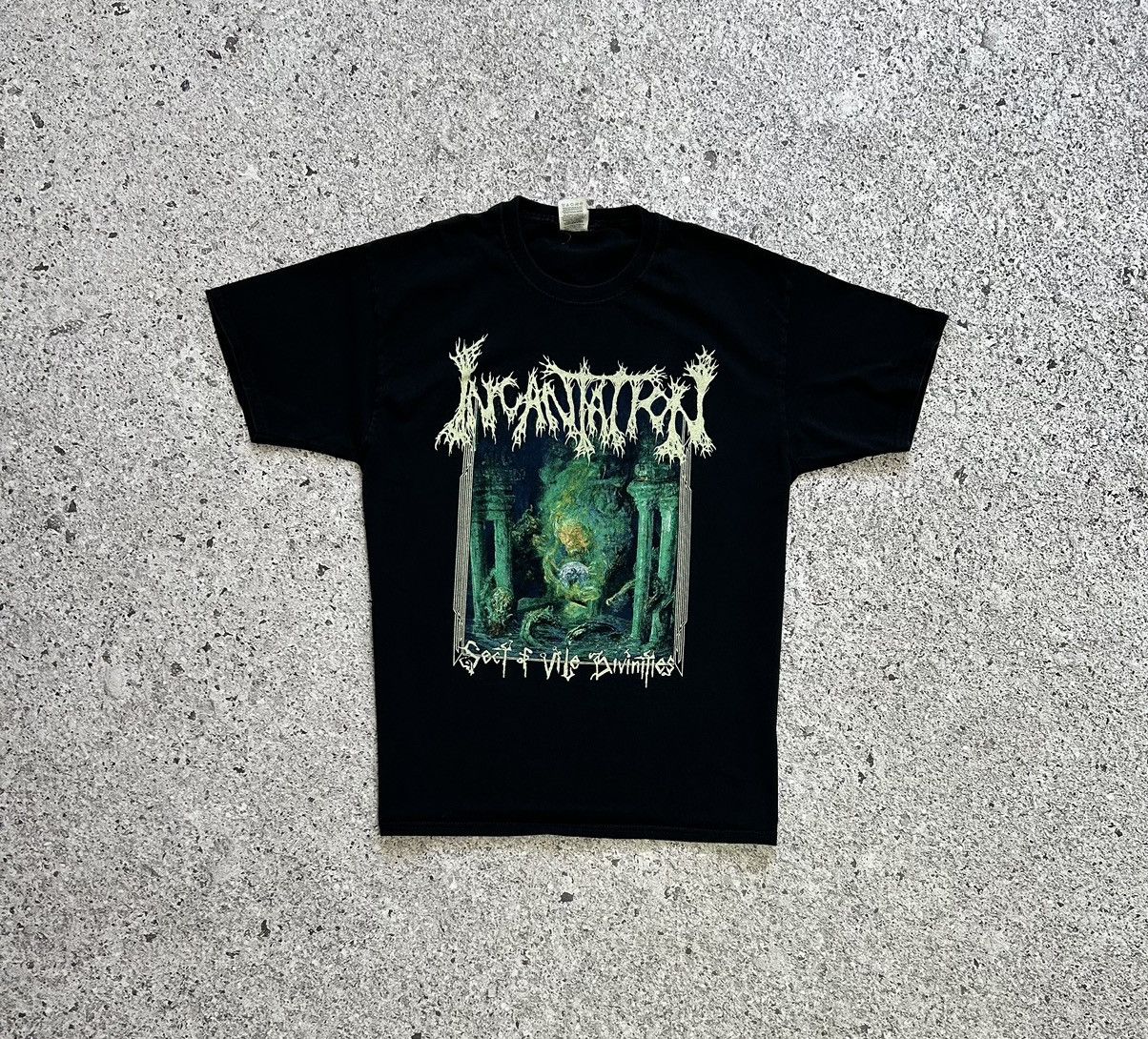 Band Tees × Vintage Incantation Sect Of Vile Divinities Rock Band Retro T-Shirt Size US L / EU 52-54 / 3 - 2 Thumbnail