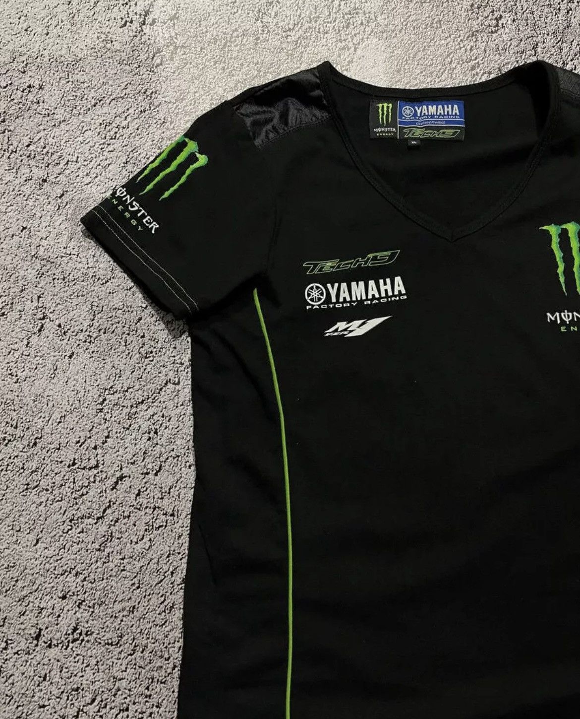 Yamaha Official Tech 3 Monster Yamaha Women's Ladies Racing Team Size XL / US 12-14 / IT 48-50 - 3 Thumbnail