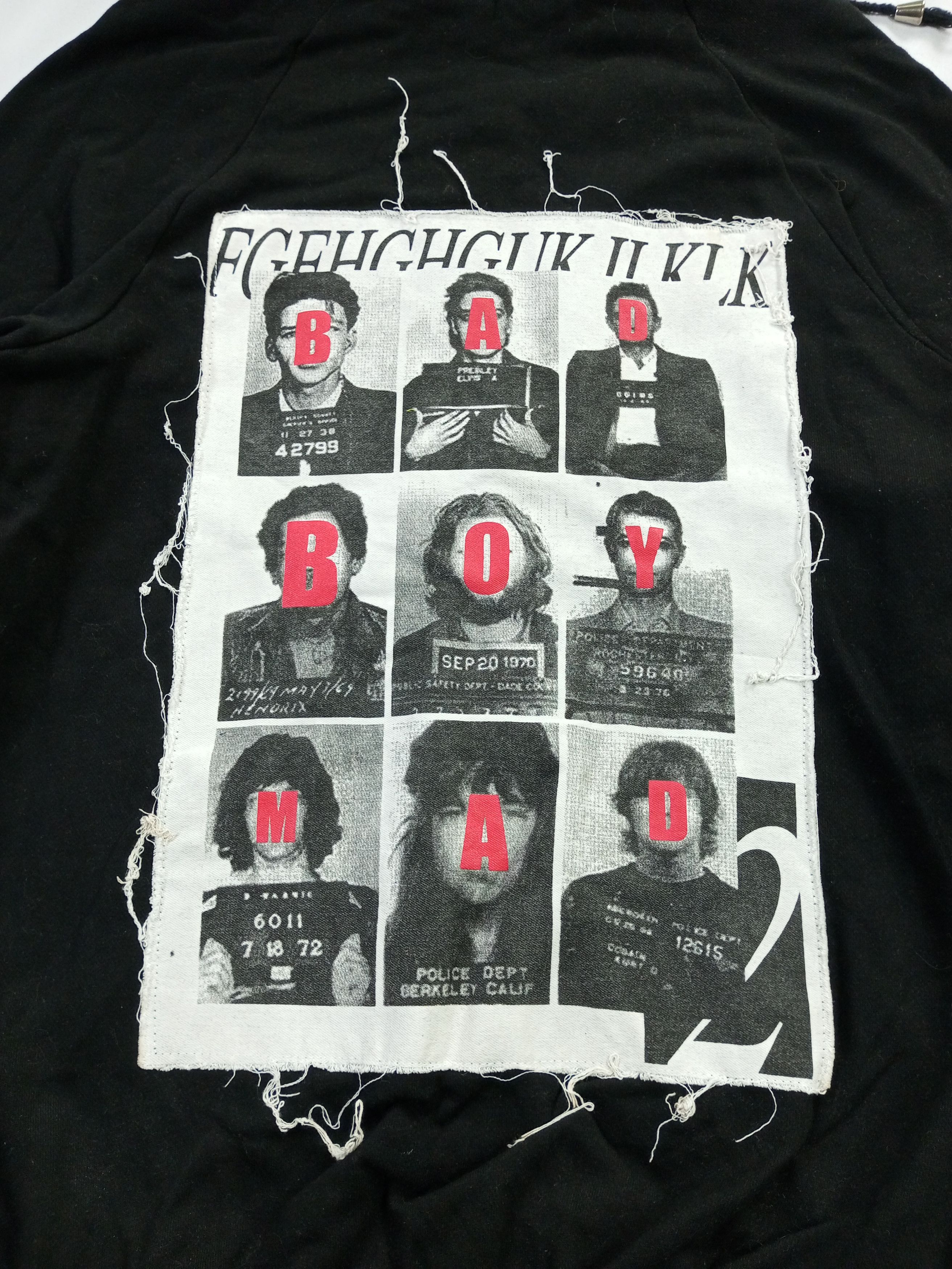 If Six Was Nine × Japanese Brand JAPANESE VKEI STYLE " FUNNY GUERRILLA" PUNK STYLE HOODIE Size US M / EU 48-50 / 2 - 14 Thumbnail