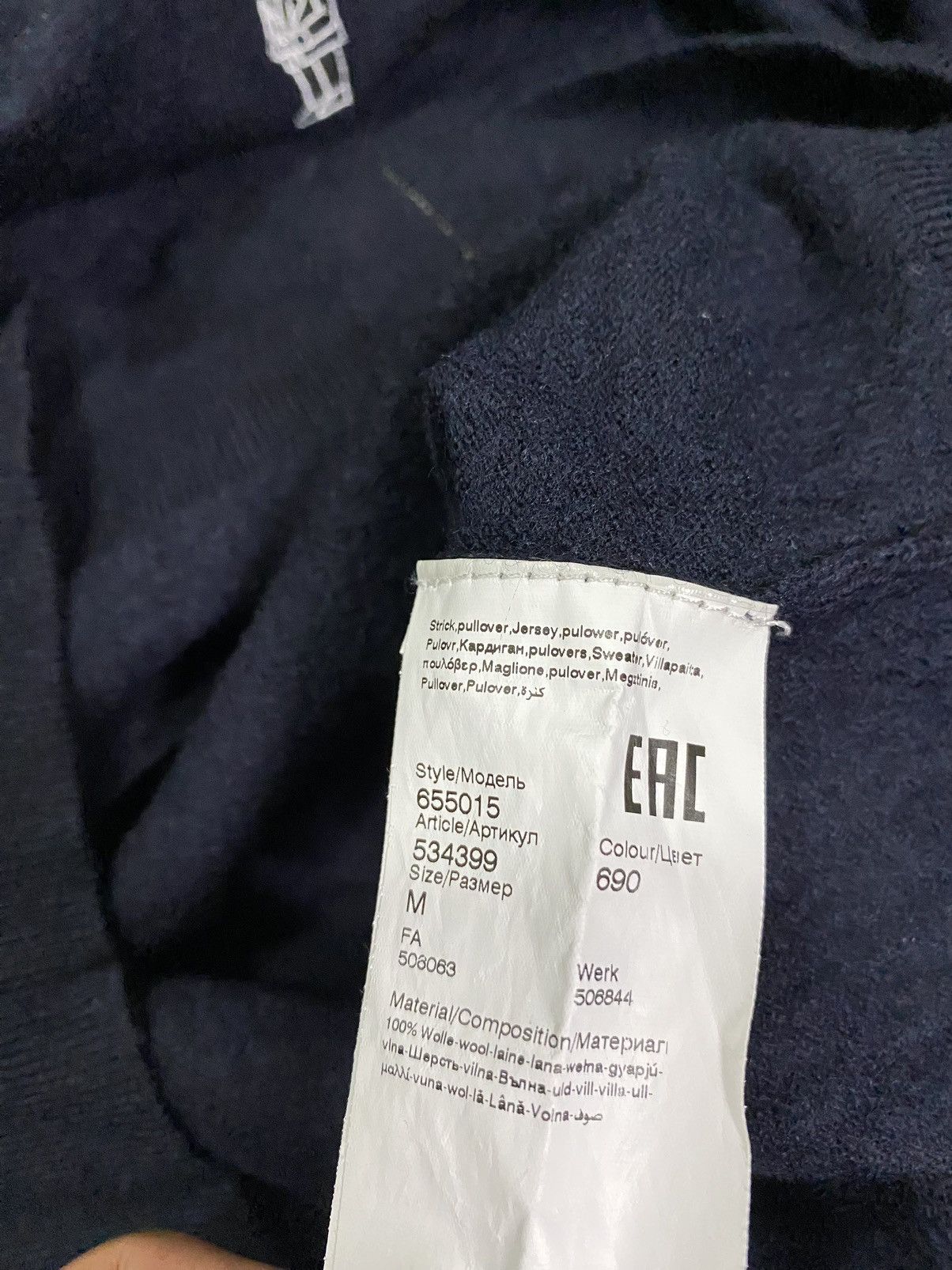 Karl Lagerfeld Karl Lagerfeld 100%Wool Jacket Size M / US 6-8 / IT 42-44 - 5 Thumbnail