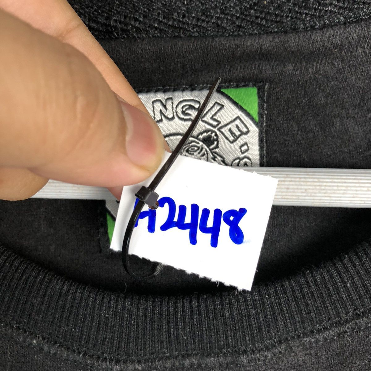 Japanese Brand Kenzo Paris Black Sweatshirt #A2448 Size M / US 6-8 / IT 42-44 - 11 Thumbnail