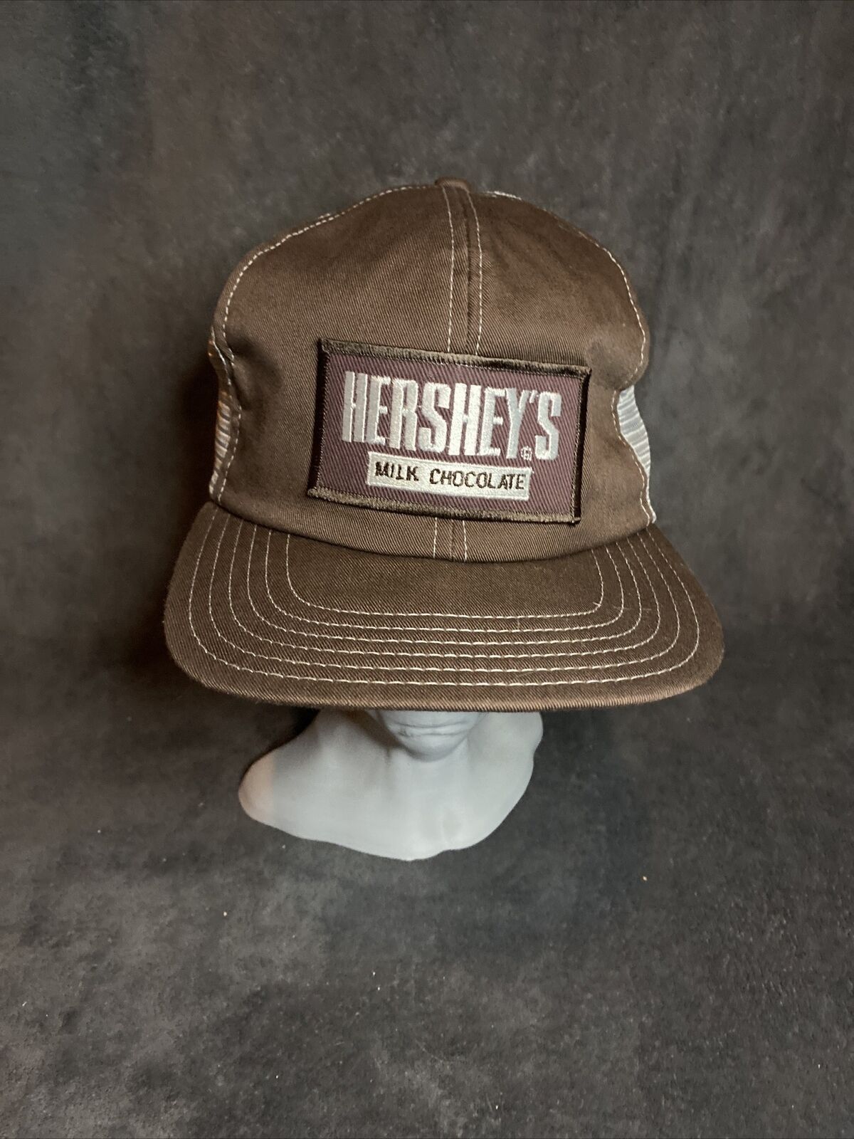 Other Vintage 90s HERSHEY'S MILK CHOCOLATE Hat Trucker USA Made Size ONE SIZE - 1 Thumbnail