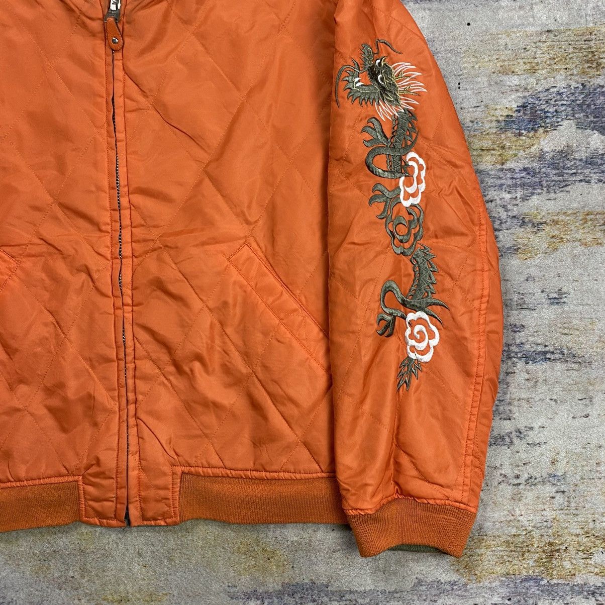 Bape Vintage bape embroidery dragon reversible bomber jacket Size US XL / EU 56 / 4 - 6 Thumbnail