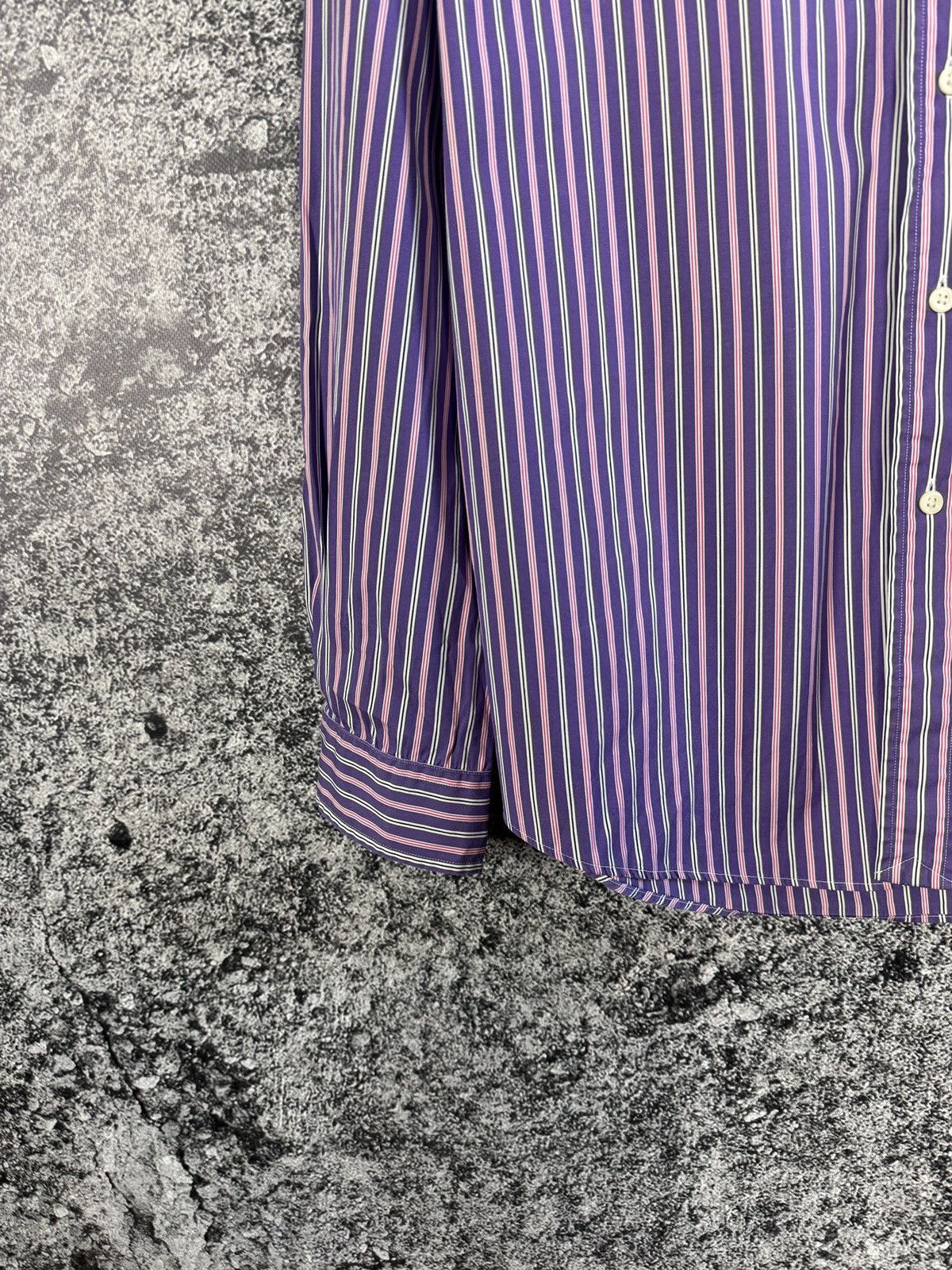Polo Ralph Lauren Polo Ralph Lauren Long Sleeve Striped Shirt Button Up XL Size US XL / EU 56 / 4 - 4 Thumbnail