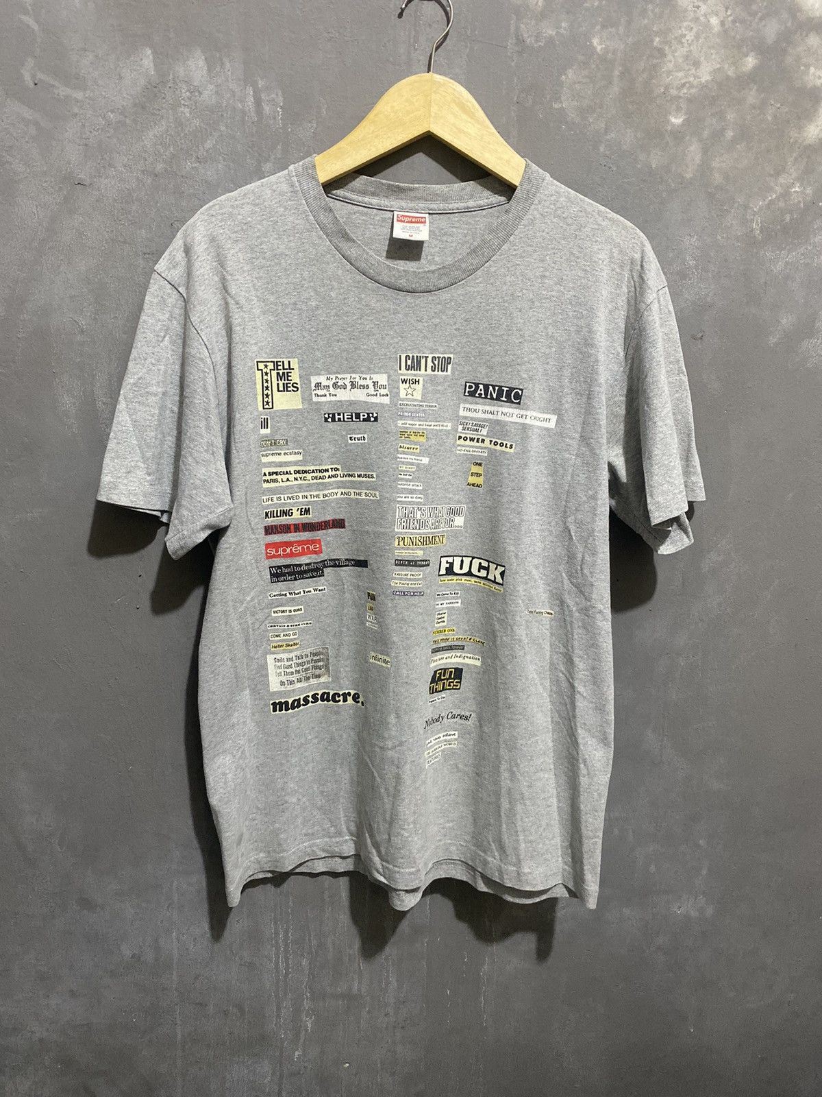 Supreme × Vintage Supreme t-shirt Size US M / EU 48-50 / 2 - 1 Thumbnail