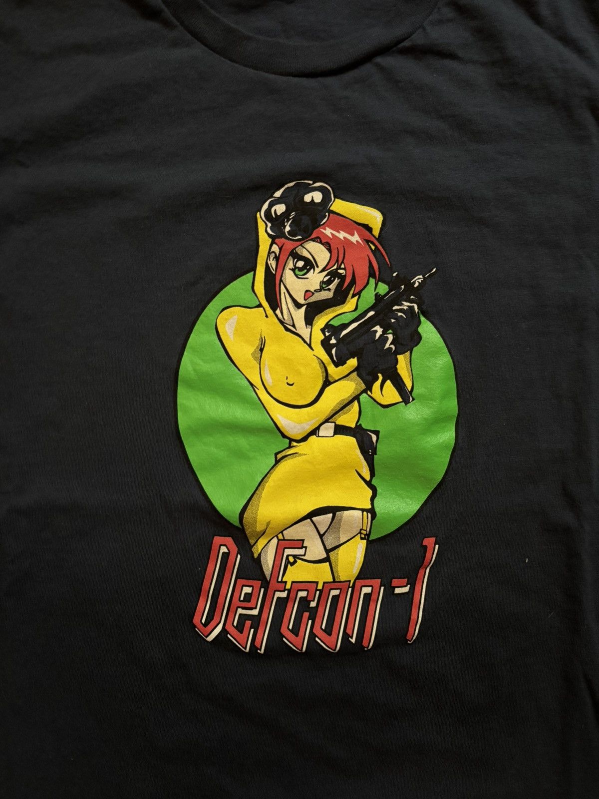 Band Tees Defcon-1 Hook-Ups Rip Size US L / EU 52-54 / 3 - 2 Thumbnail