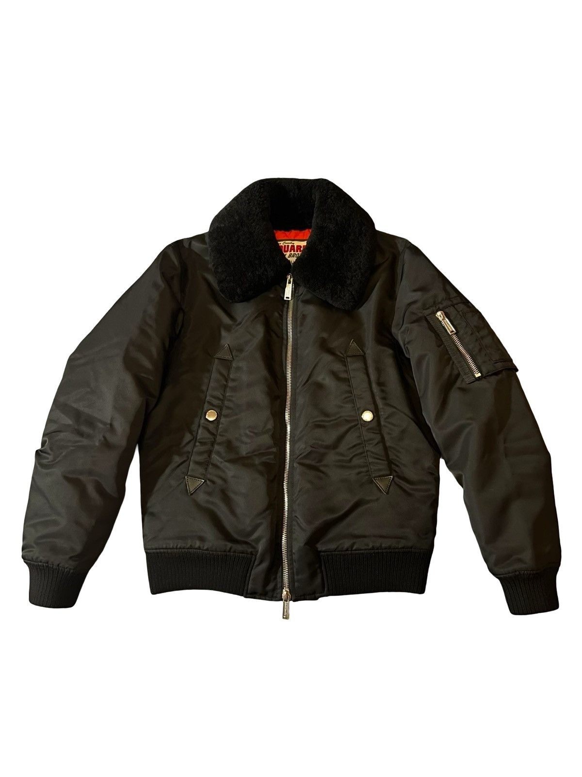 Dsquared2 Dsquared2 black insulated bomber jacket Size US S / EU 44-46 / 1 - 1 Thumbnail
