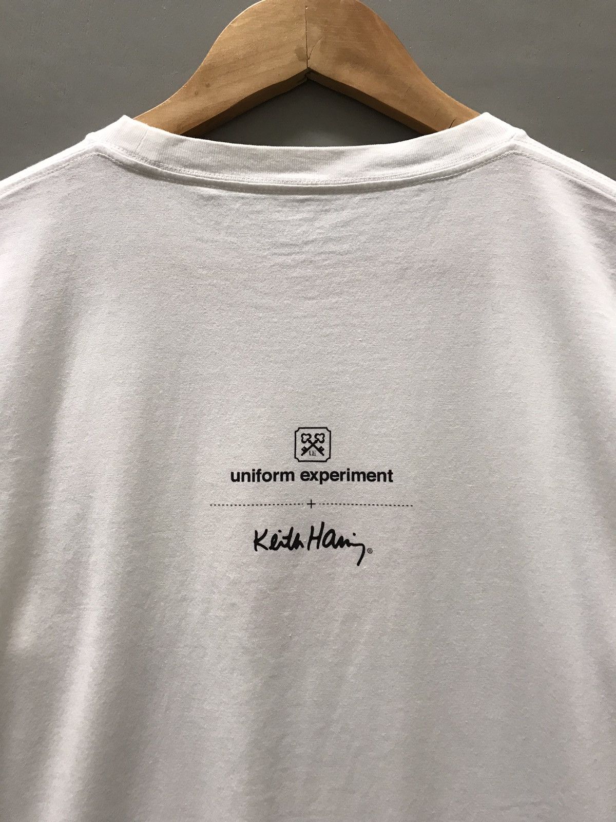 Japanese Brand Y2K Uniform Experiment x Keith Haring Fragment Graphic Tees Size US M / EU 48-50 / 2 - 7 Thumbnail