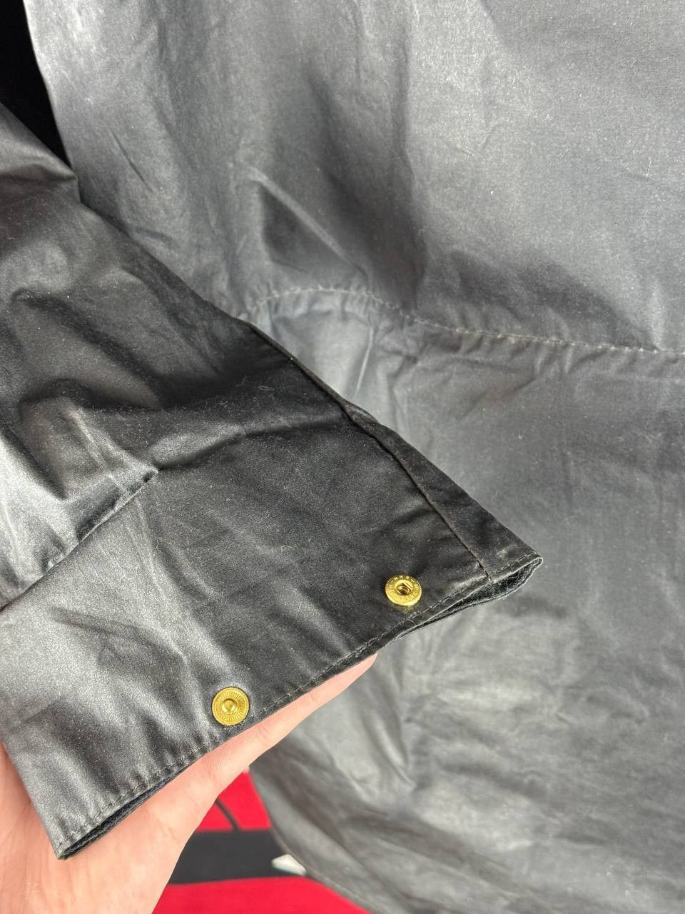 Barbour Vintage Barbour Luxury A6 Durham Wax Jacket Size C46/117cm Size US XXL / EU 58 / 5 - 11 Thumbnail