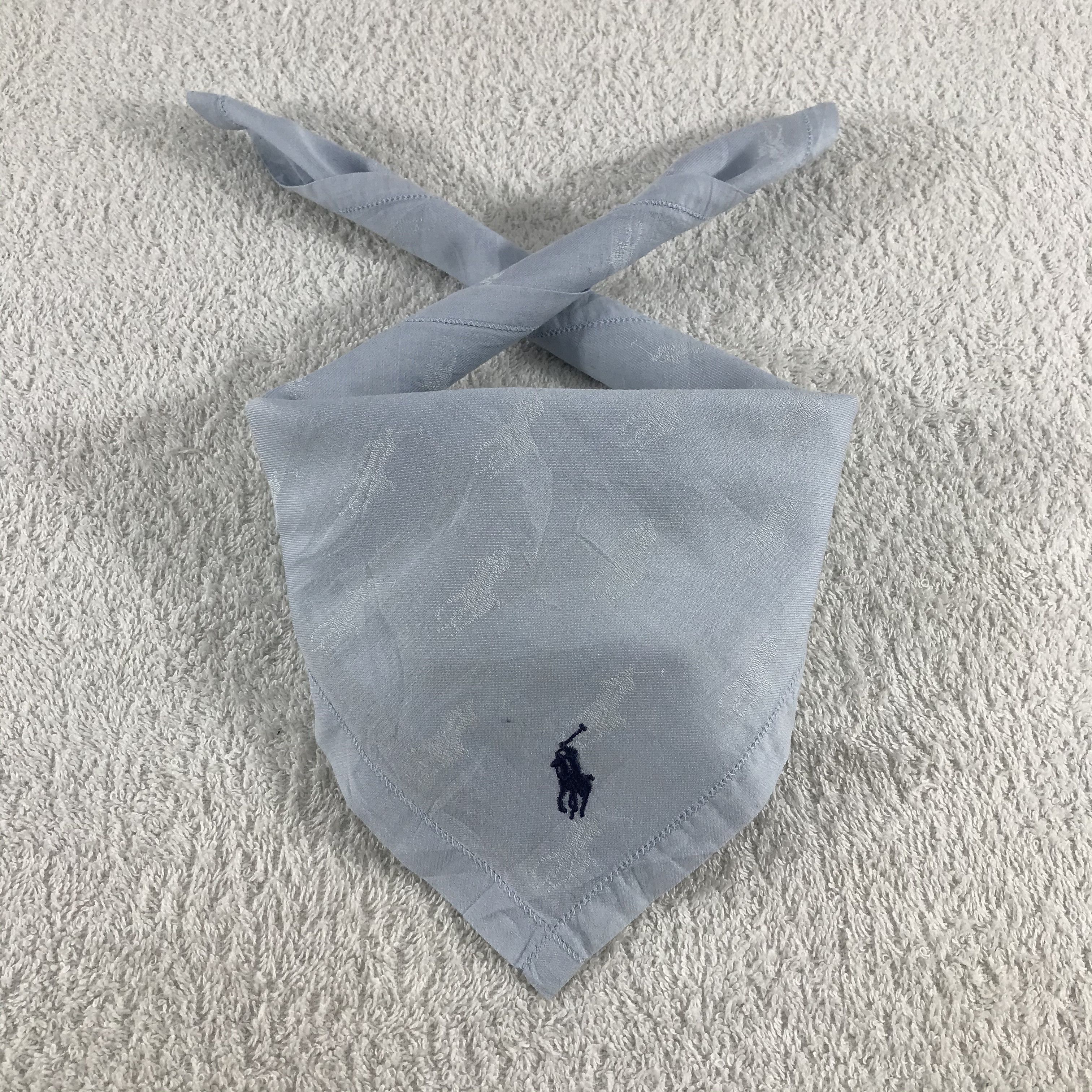 Polo Ralph Lauren × Vintage Polo Ralph Lauren Bandana / Handkerchief / Neckerchief -S140 Size ONE SIZE - 3 Thumbnail