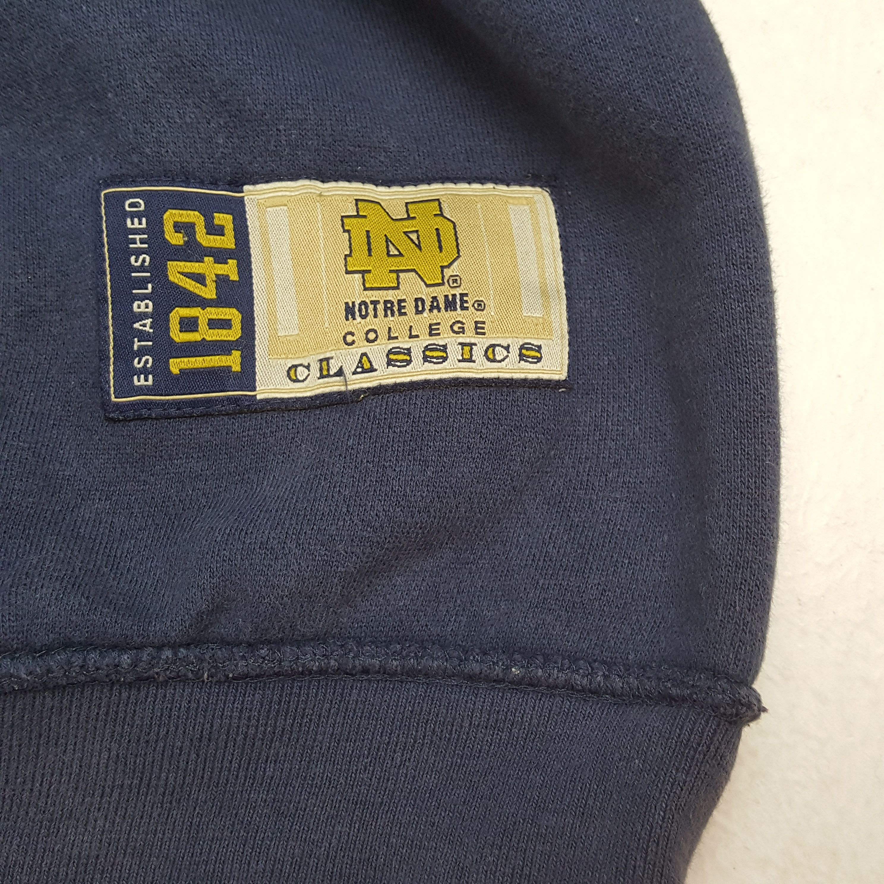 Lee × Vintage Vintage UNIVERSITY OF NOTRE DAME Promotion Sweatshirts Size US XXL / EU 58 / 5 - 7 Thumbnail