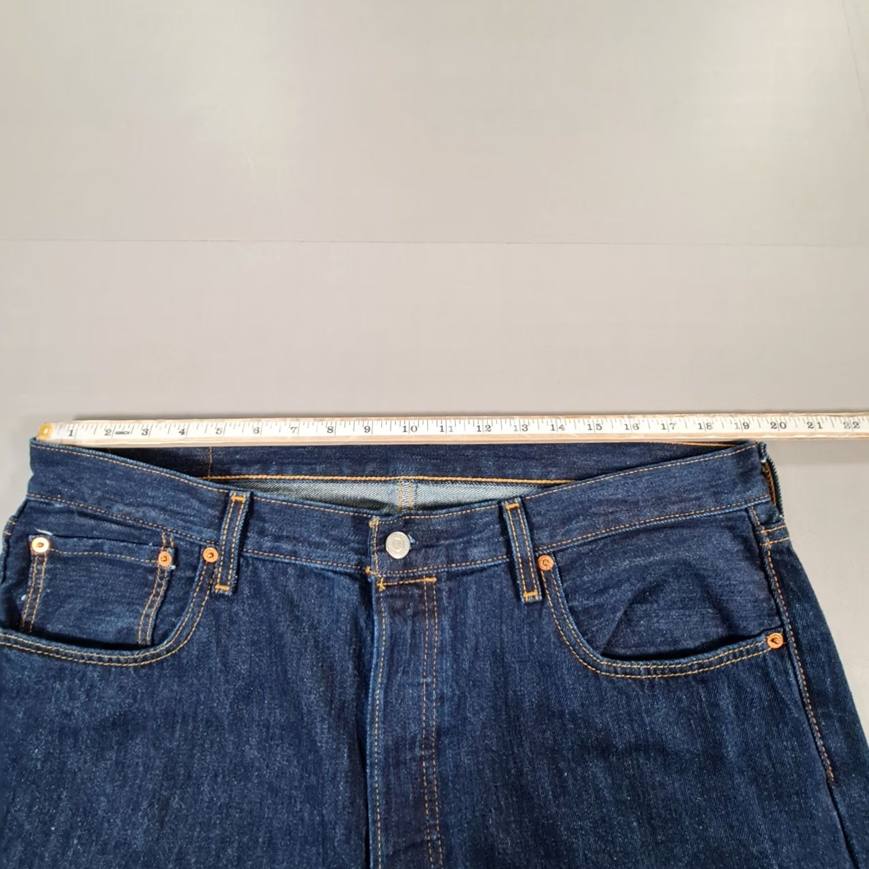 Levi's Levi's 501 Jeans Blue W38 L32 Regular Fit Straight Denim Mens Blue Regular Levi's 501 Series Vintage No Size US 38 / EU 54 - 4 Thumbnail