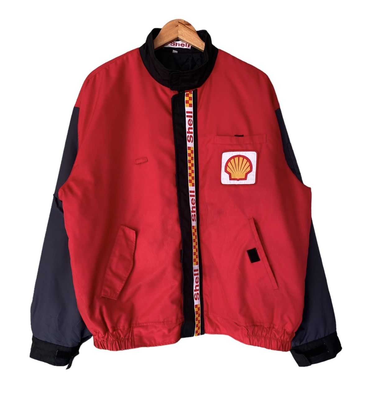 Vintage Vintage Utility Bomber Jacket SHELL (XL) Size US XL / EU 56 / 4 - 1 Thumbnail