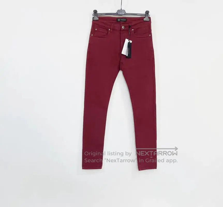 Versace Versace Men's Red Denim Casual Pants . Size US 30 / EU 46 - 1 Thumbnail