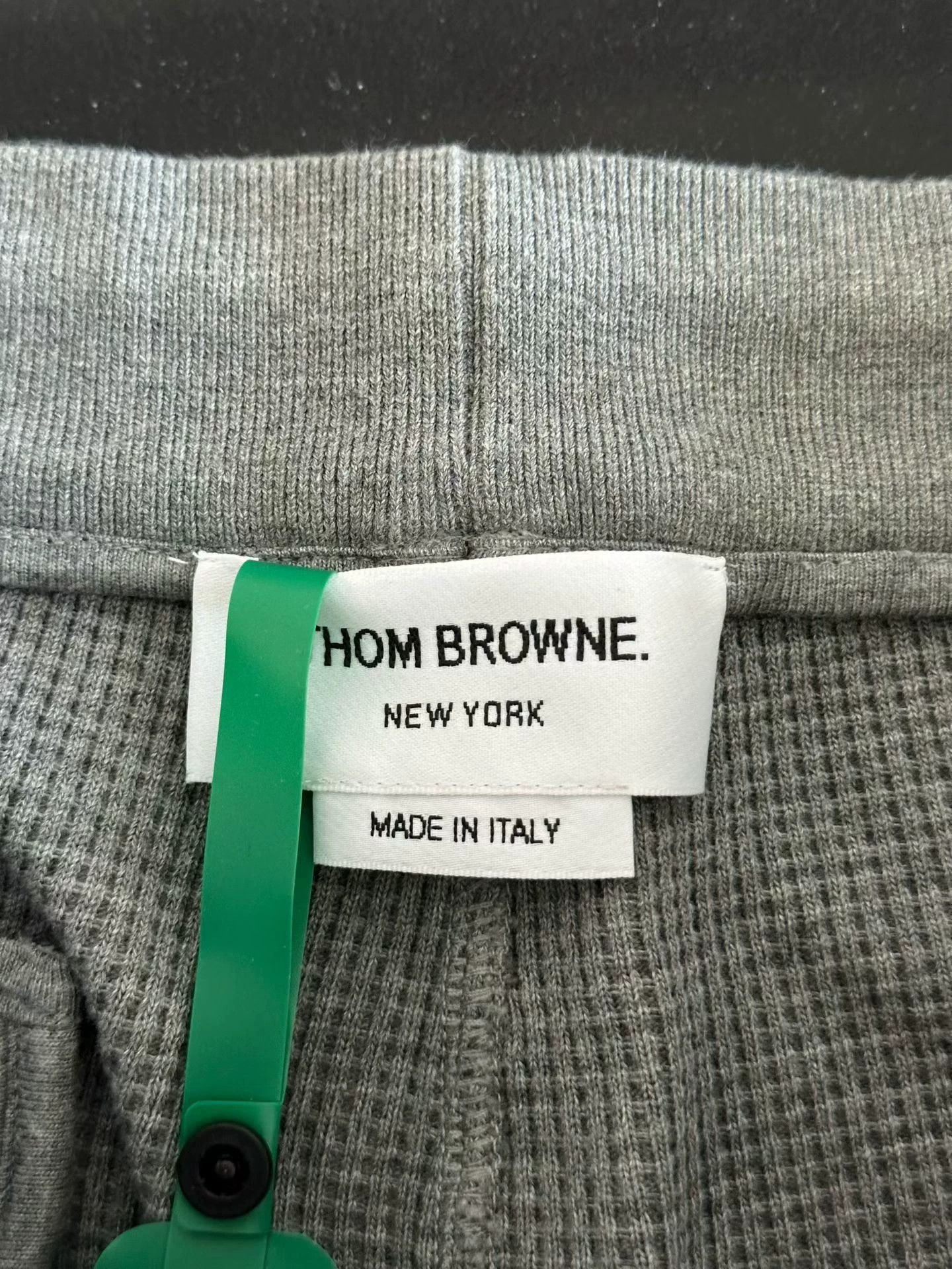 Thom Browne Thom Browne Grey Waffle Knit Sweatpants Size 1 Size US 28 / EU 44 - 3 Thumbnail